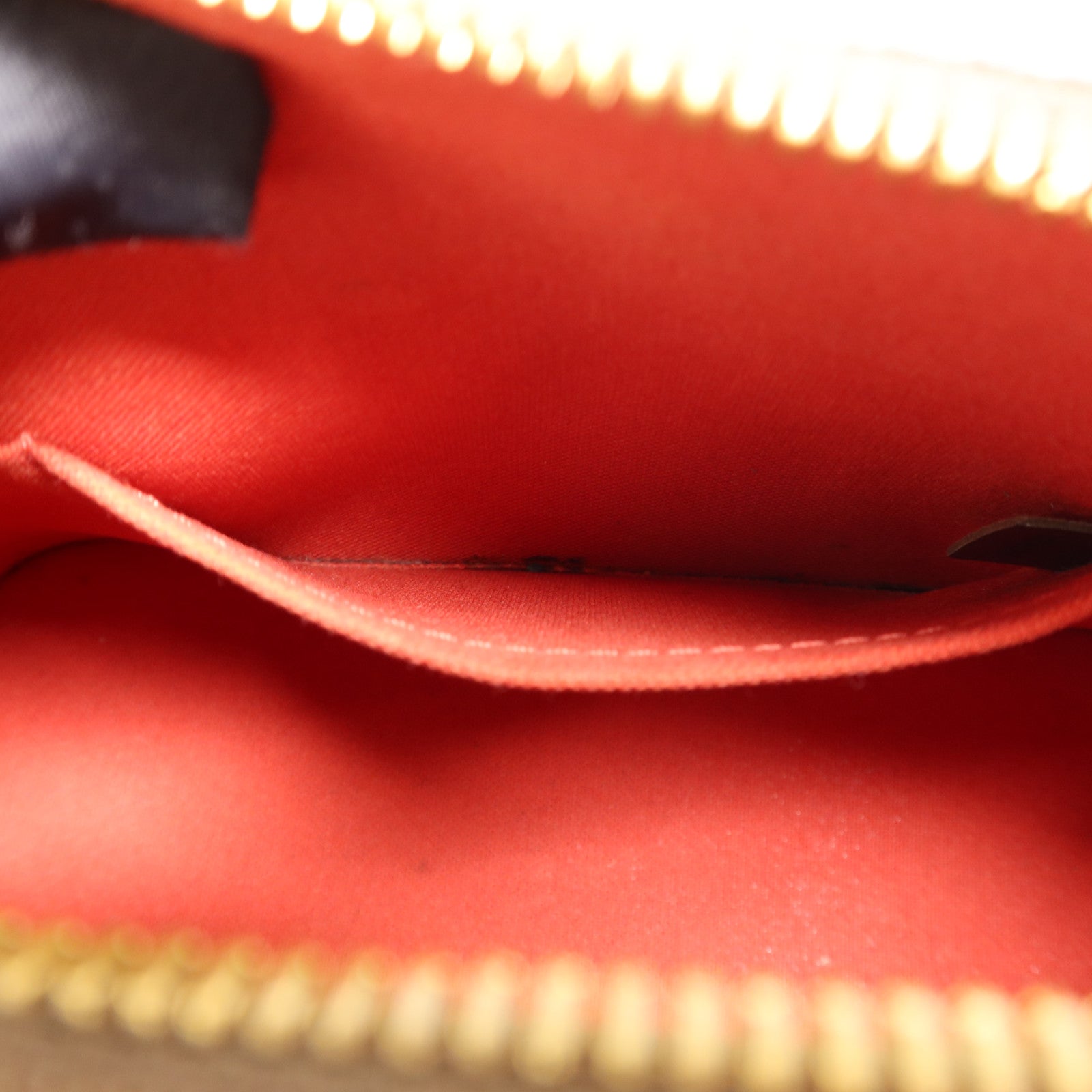 LOUIS VUITTON Damier Alma BB金扣手挽肩背兩用袋棕色