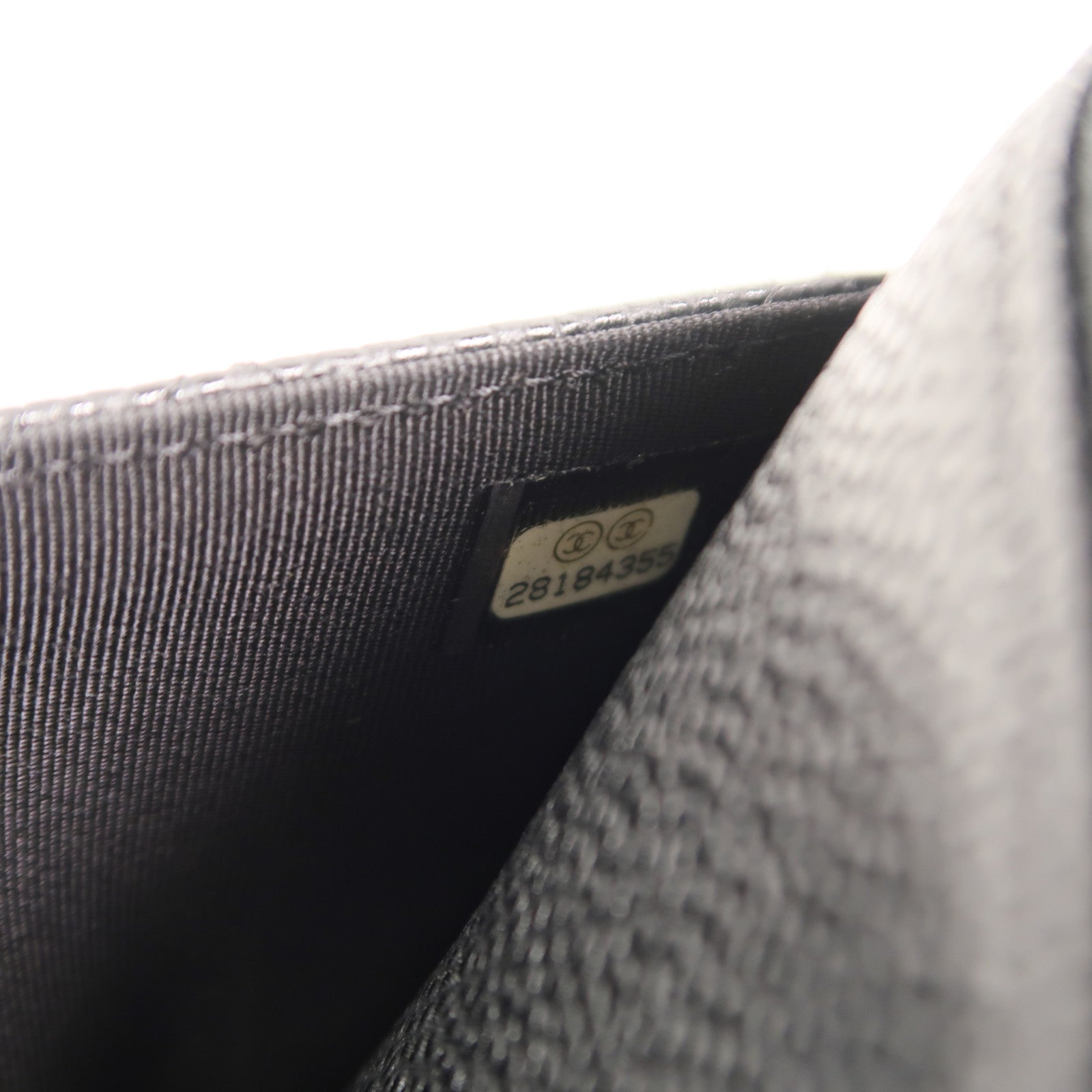 CHANEL 牛皮皮革WOC Wallet On Chain鏈帶肩背袋