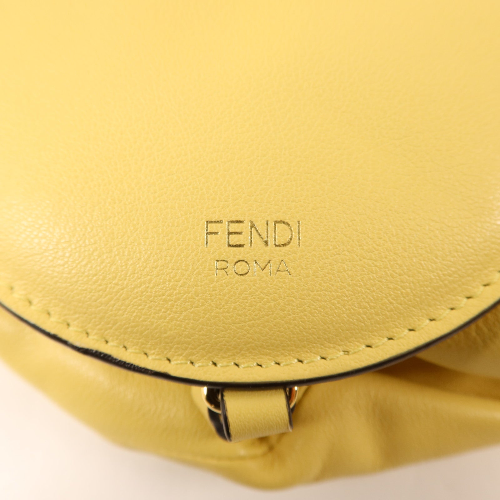 FENDI 牛皮皮革Spy Small金扣手挽肩背兩用袋