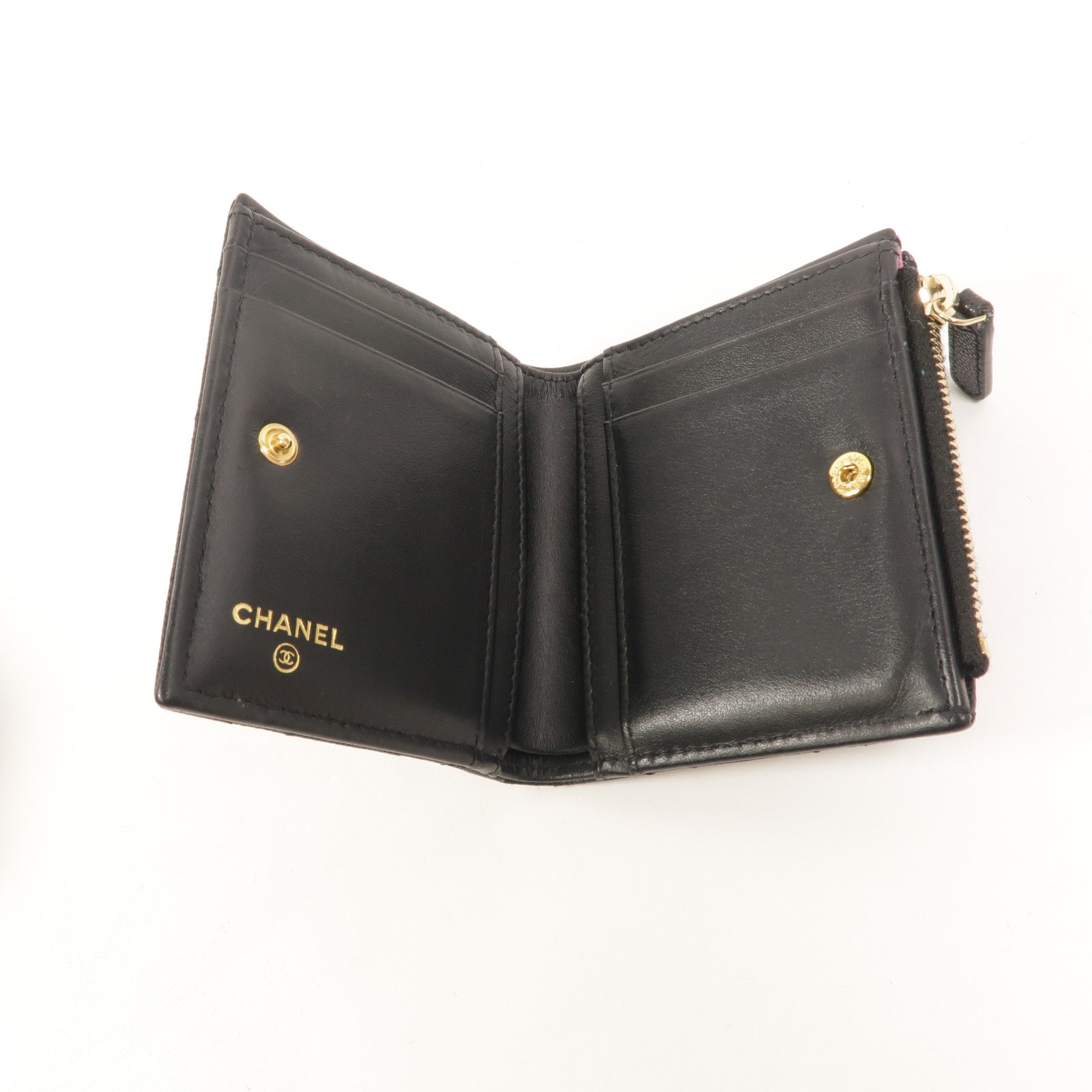 CHANEL 牛皮皮革Classic Small Flap Wallet錢包