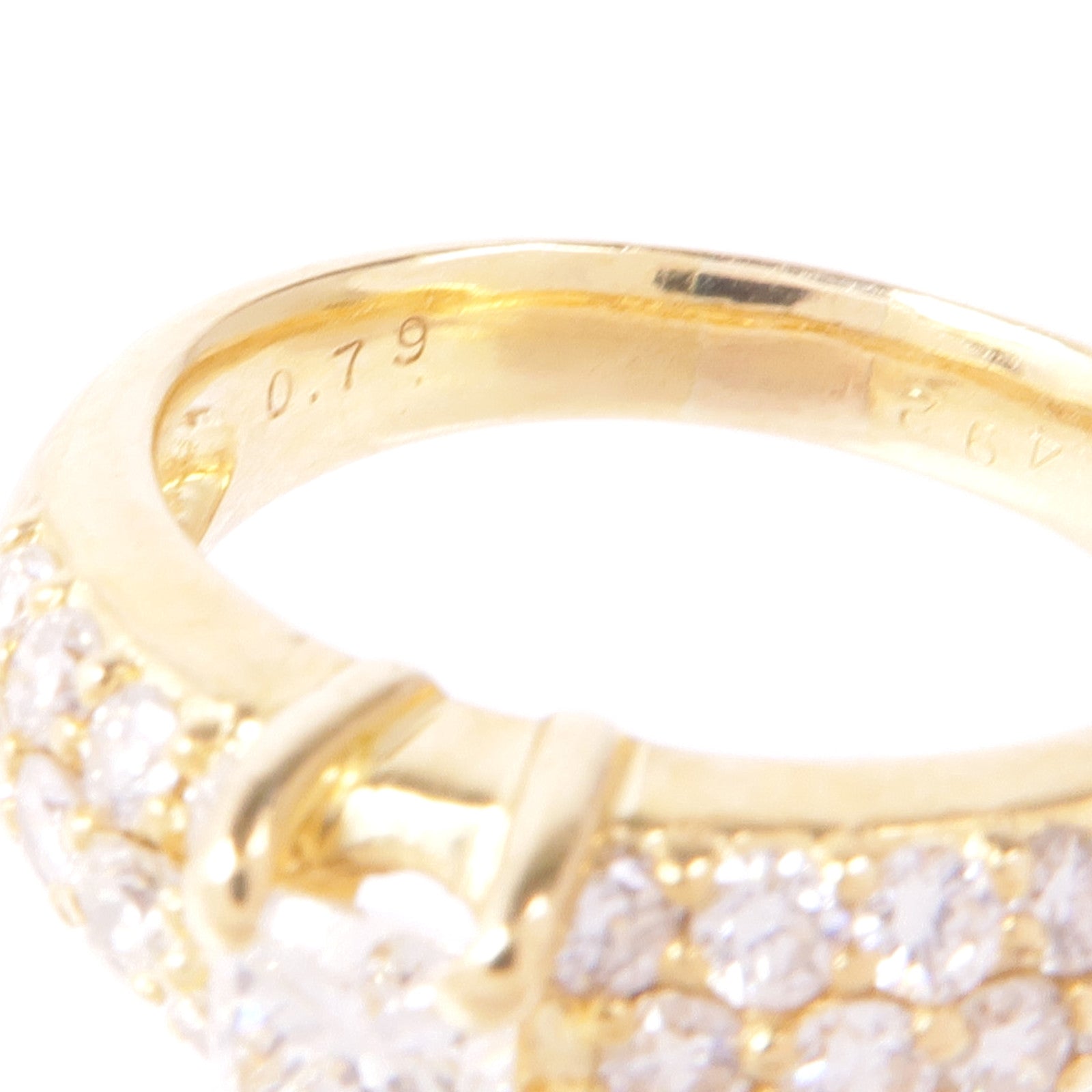 JEWELRY 18K黃金Diamond Ring鑽石戒指US#6.25