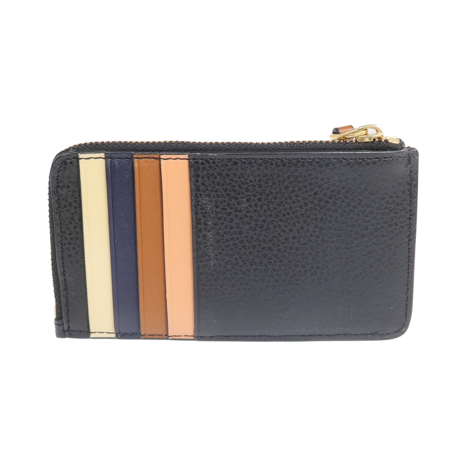 Tory Burch 牛皮皮革Card Case金扣卡片套