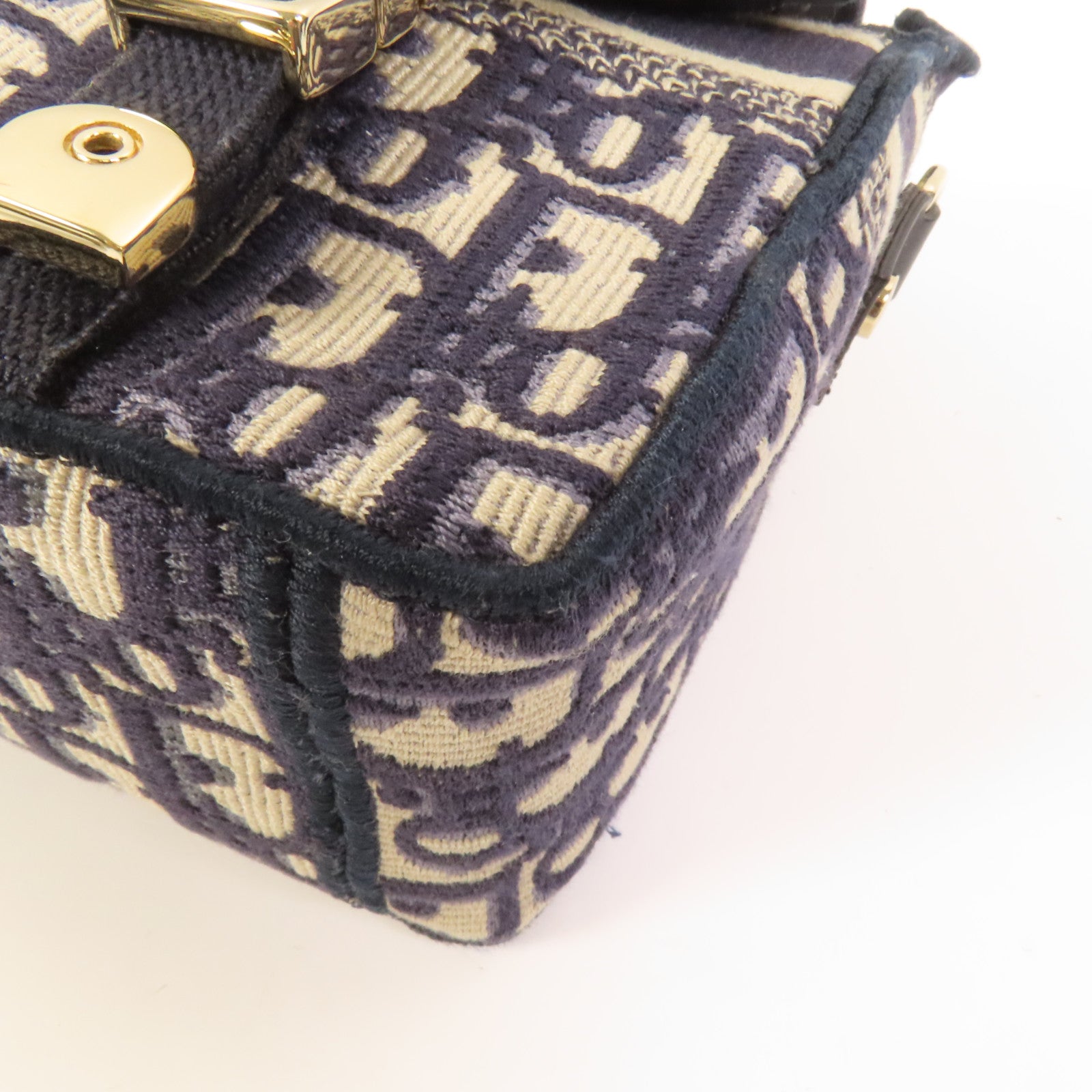 Dior 帆布Diorcamp Small金扣肩背袋
