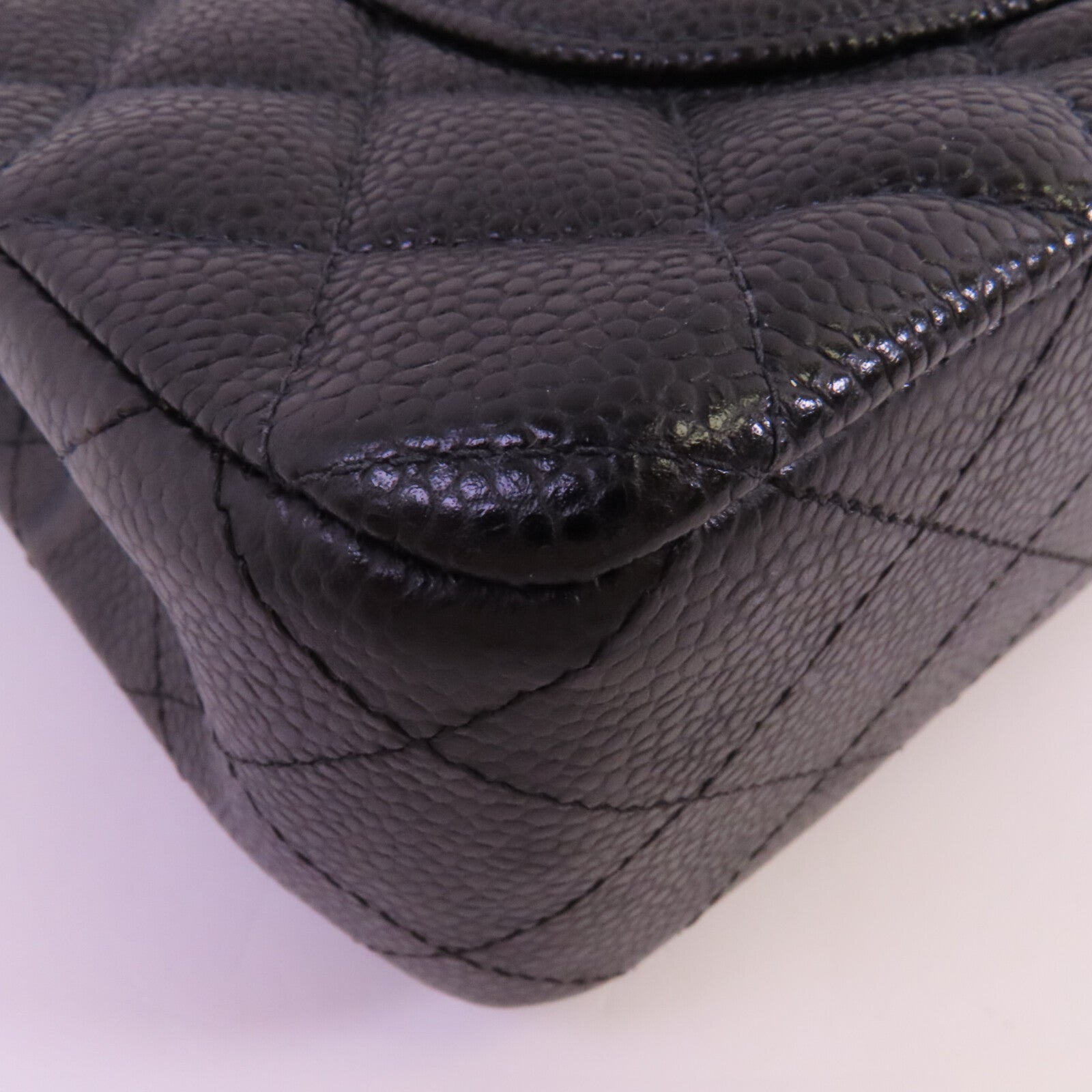 CHANEL 牛皮皮革Classic 25金扣鏈帶肩背袋