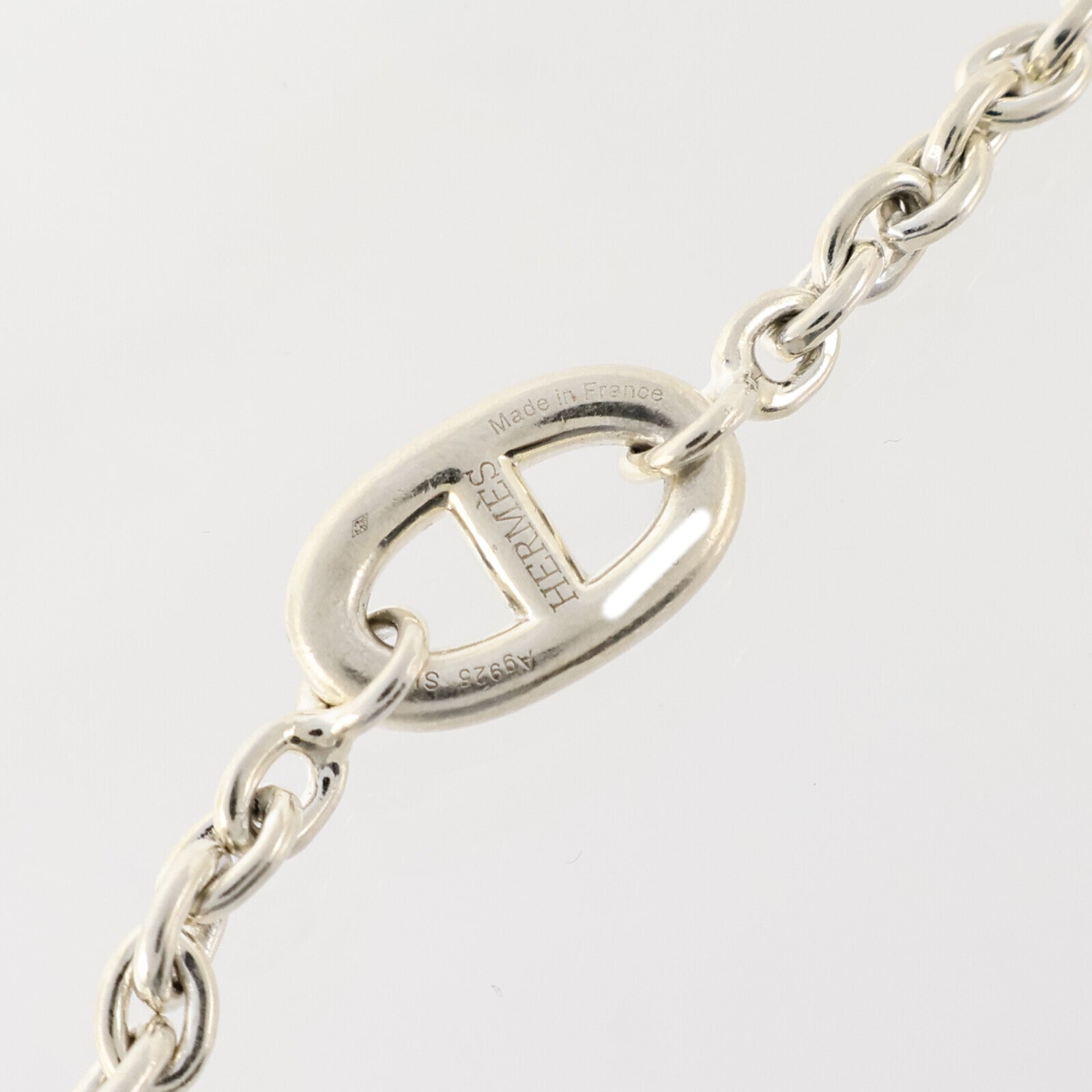 HERMES 925純銀Farandole Bracelet銀扣手鏈