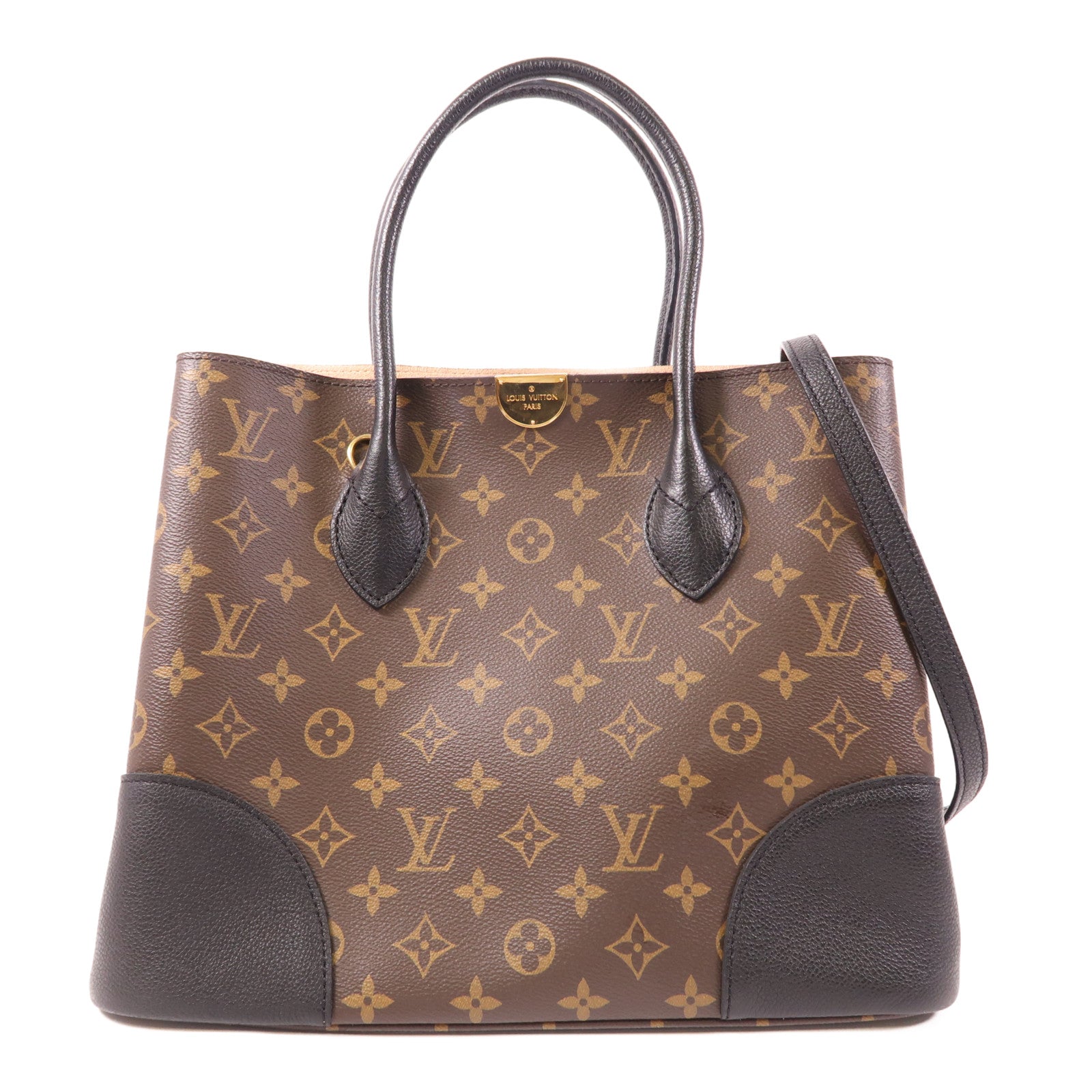 LOUIS VUITTON Monogram Flandrin金扣手挽肩背兩用袋