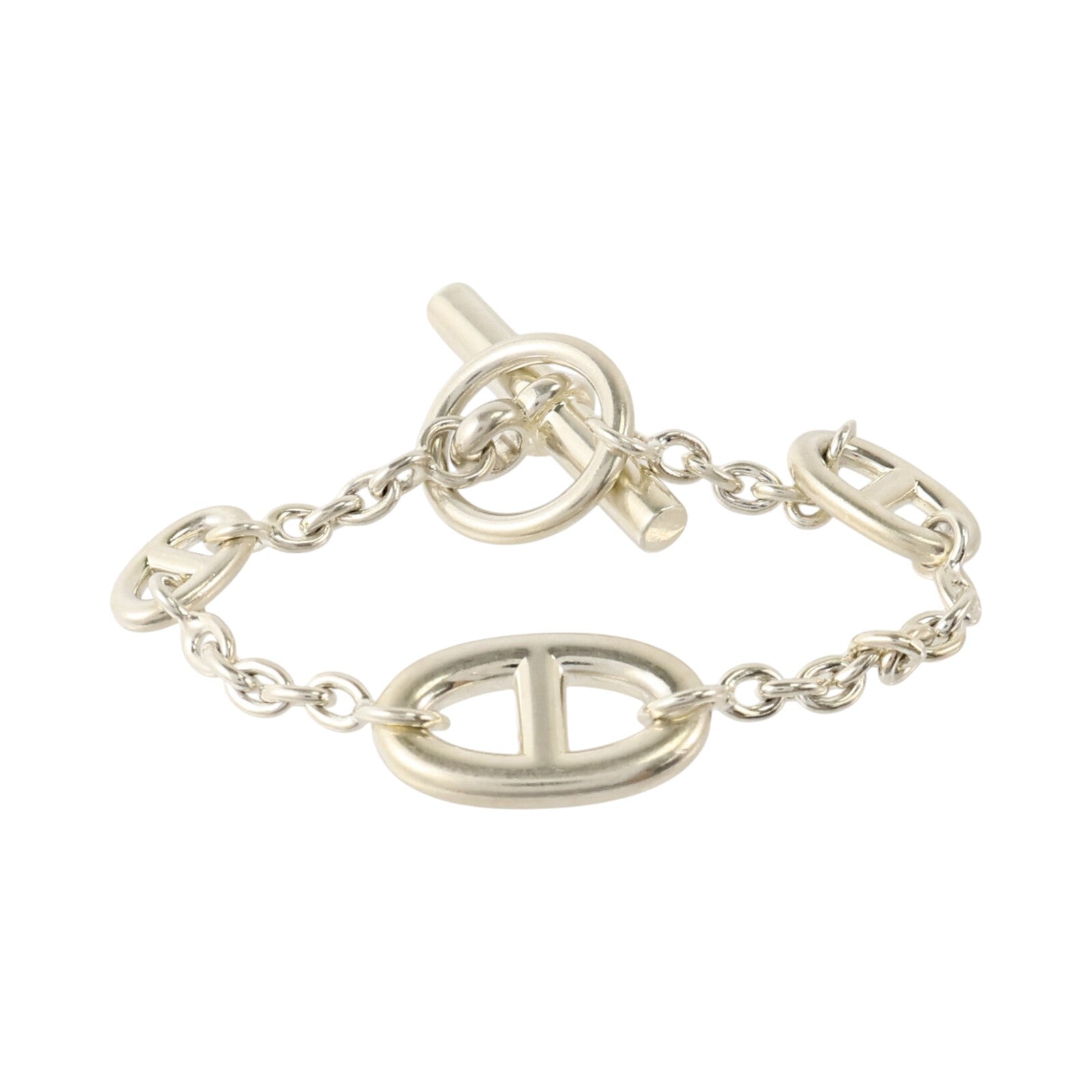 HERMES 925純銀Farandole Bracelet銀扣手鏈