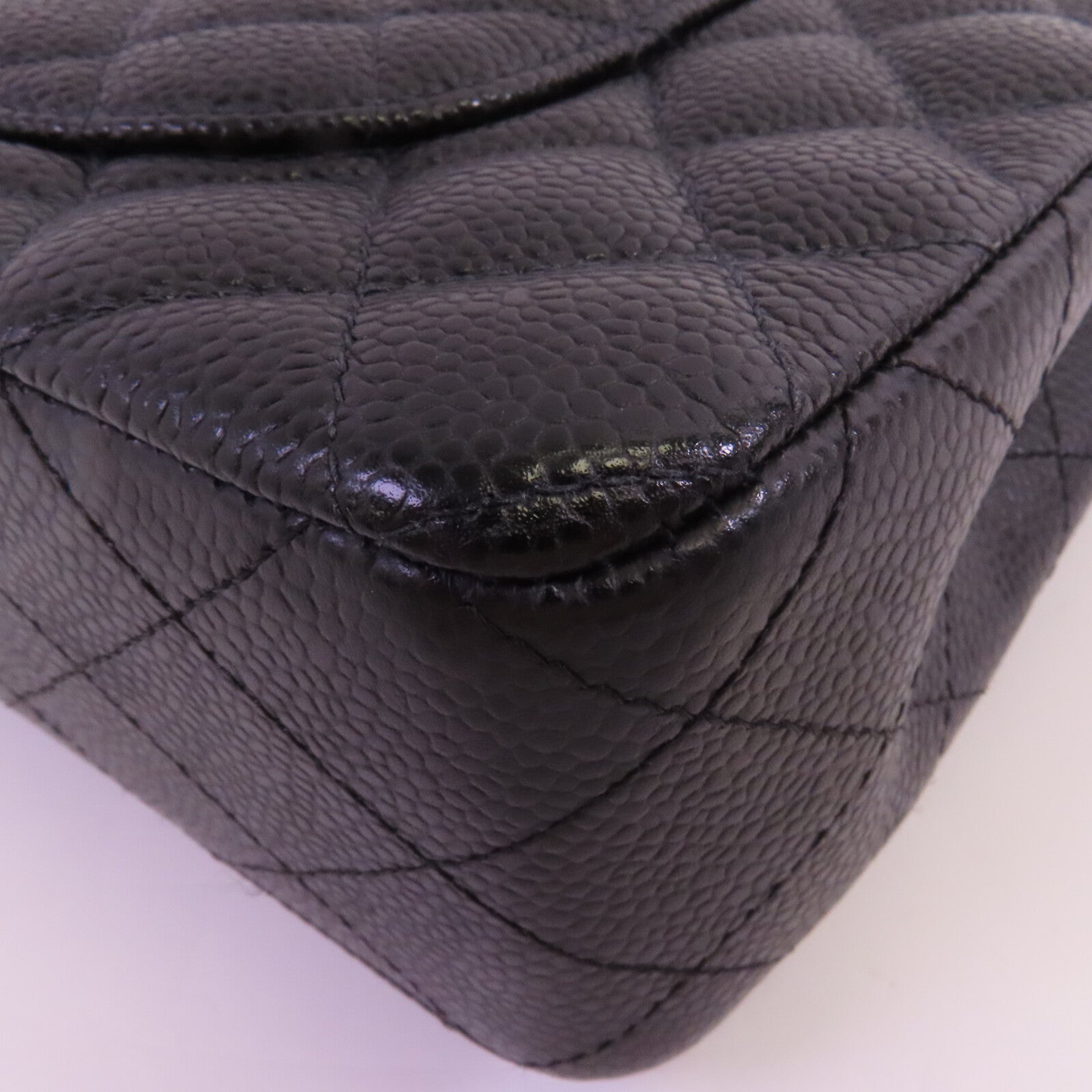 CHANEL 牛皮皮革Classic 25金扣鏈帶肩背袋