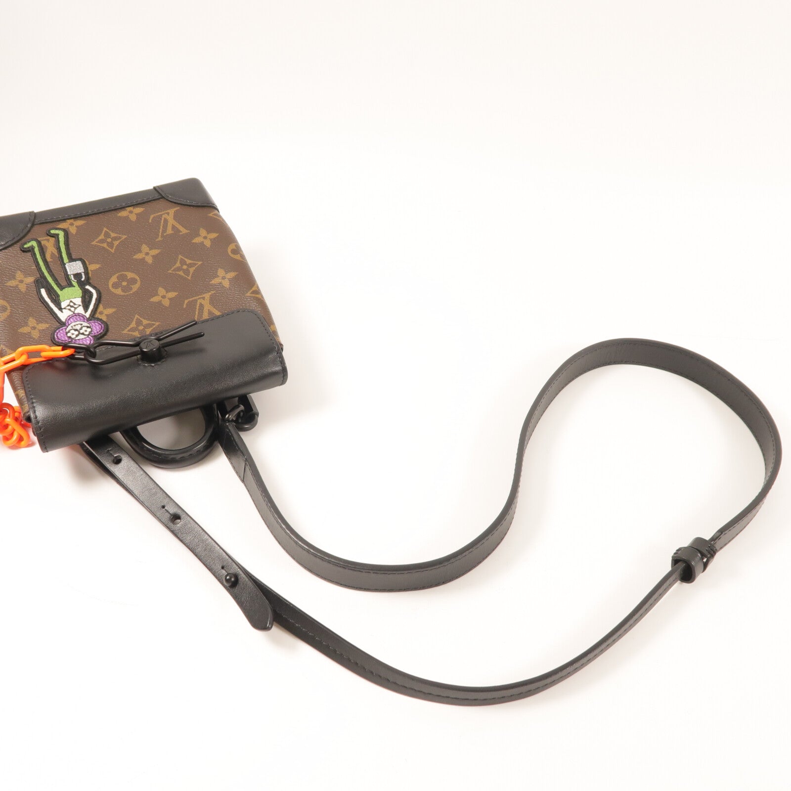 LOUIS VUITTON Monogram Solar Ray LV Friends Steamer XS肩背袋