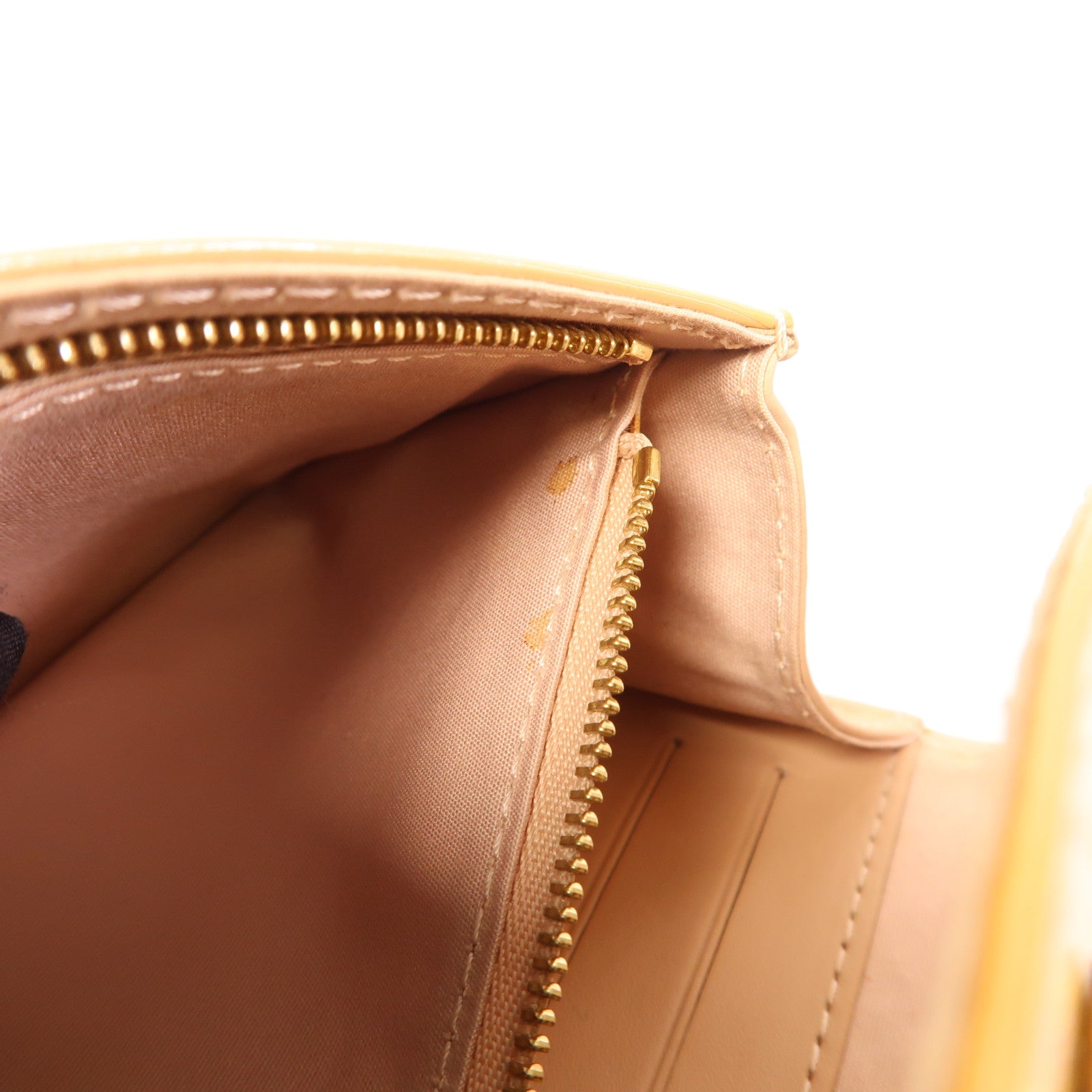 LOUIS VUITTON Vernis Sunset Boulevard金扣手挽袋