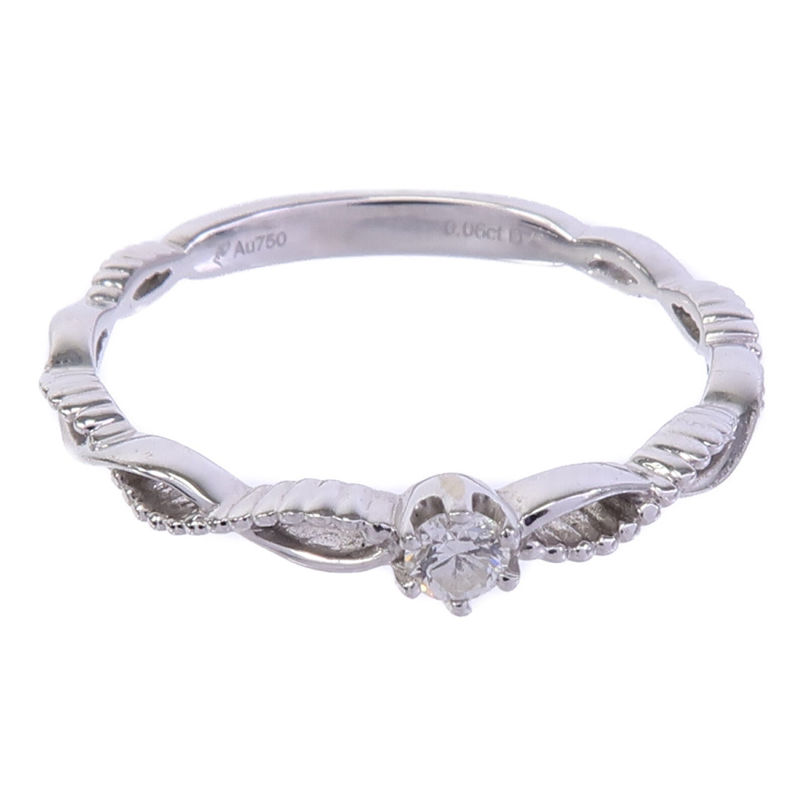 JEWELRY 18K白金Diamond Ring鑽石戒指