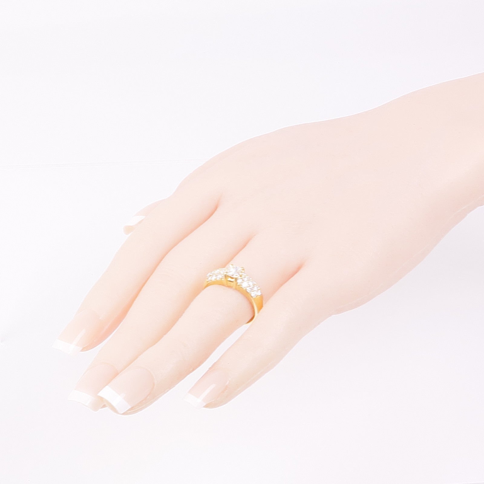 JEWELRY 18K黃金Diamond Ring鑽石戒指US#6.25
