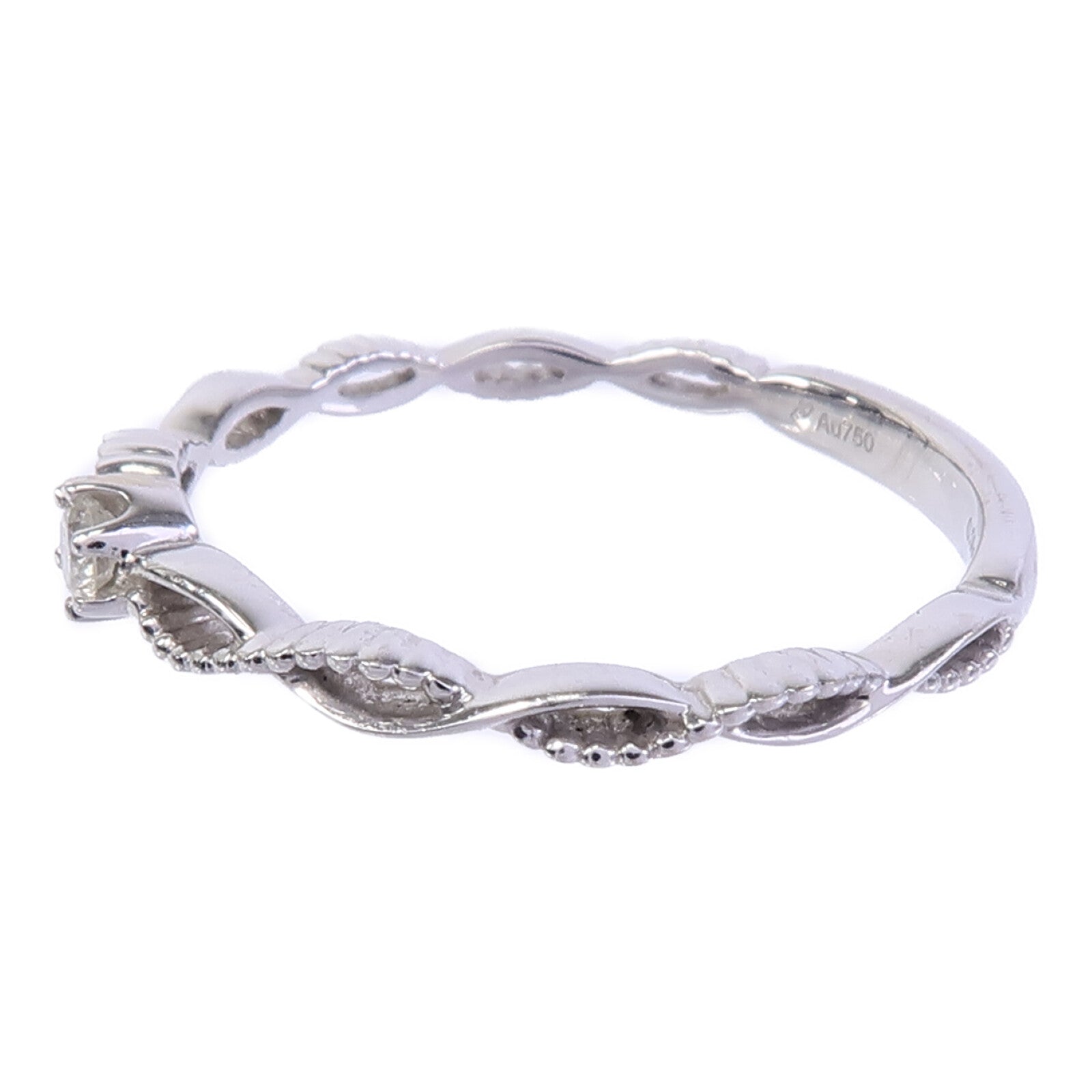 JEWELRY 18K白金Diamond Ring鑽石戒指