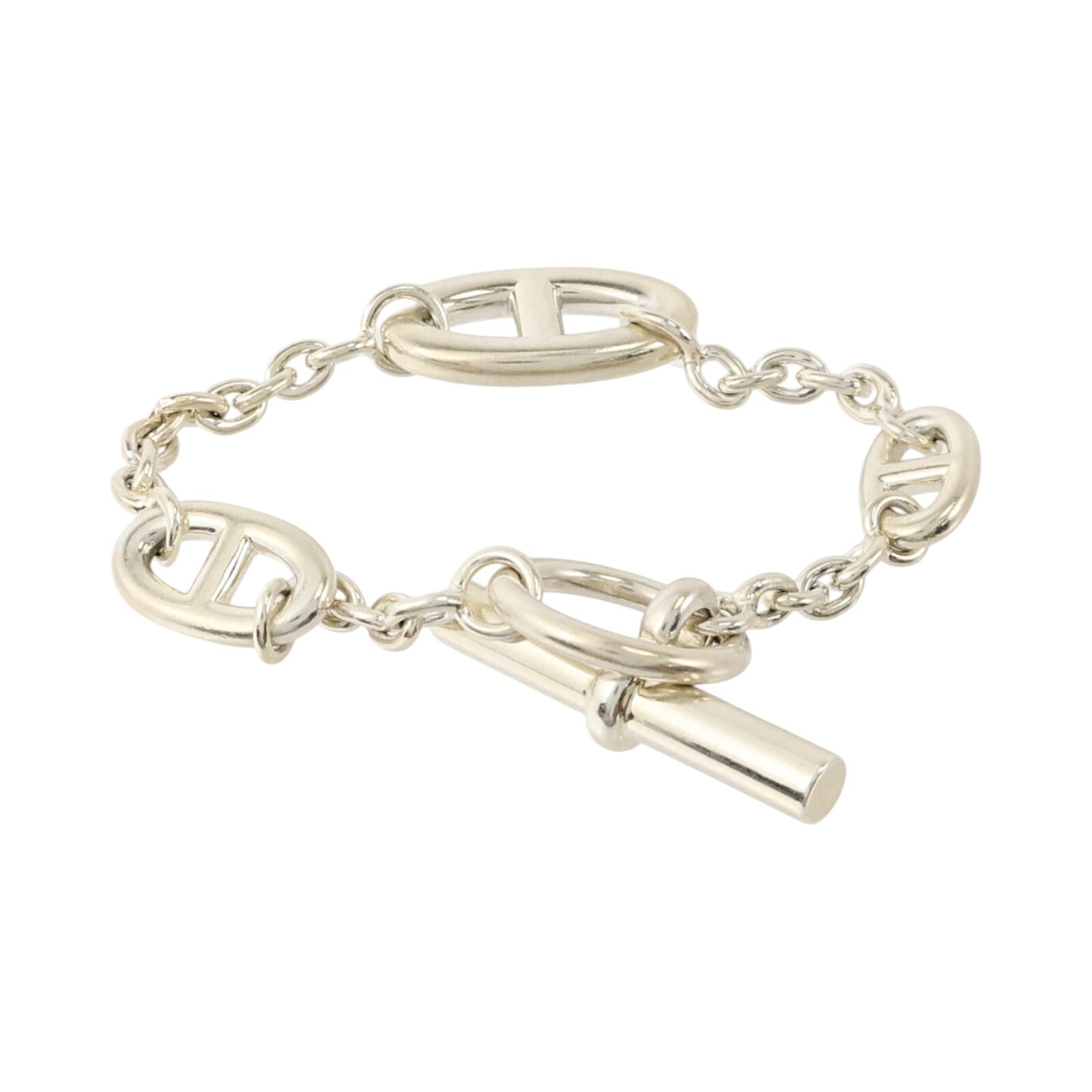 HERMES 925純銀Farandole Bracelet銀扣手鏈
