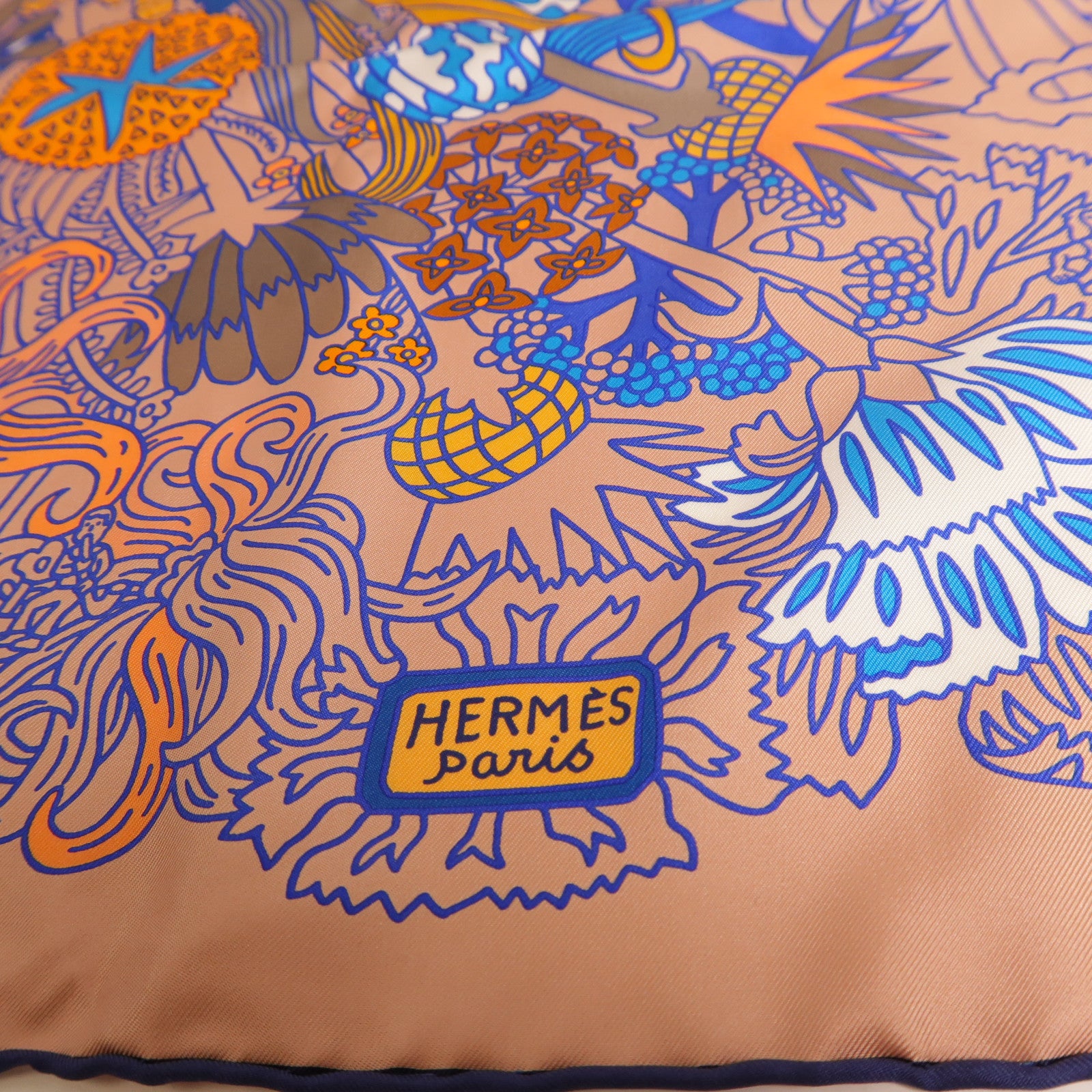 HERMES 絲質Scarf 90X90絲巾