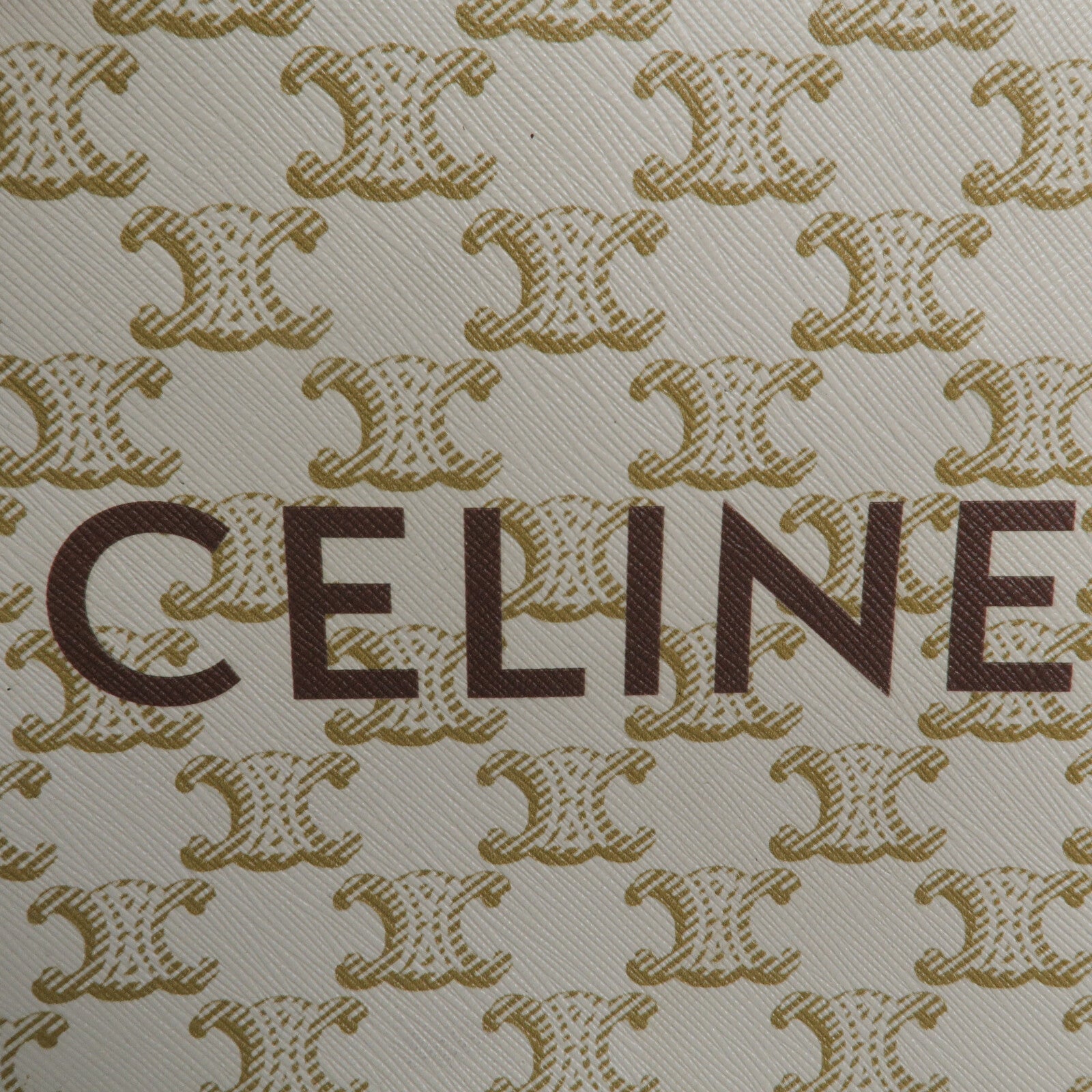 CELINE 塗層帆布Mini Vertical Cabas手挽肩背兩用袋