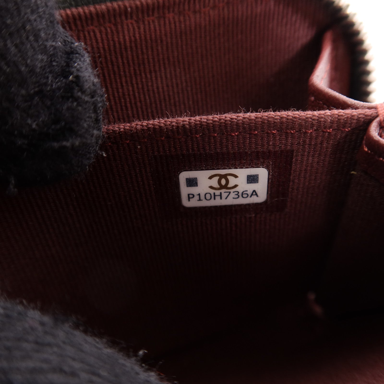 CHANEL 羊皮皮革Card Case銀扣卡片套