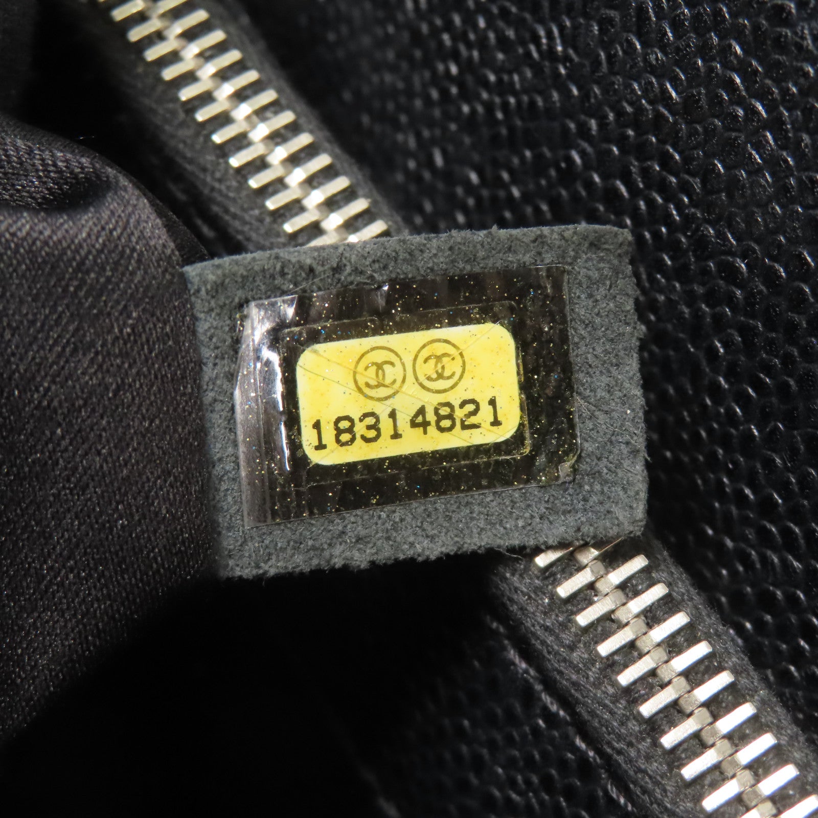 CHANEL 牛皮皮革GST Grand Shopping Tote銀扣鏈帶肩背袋