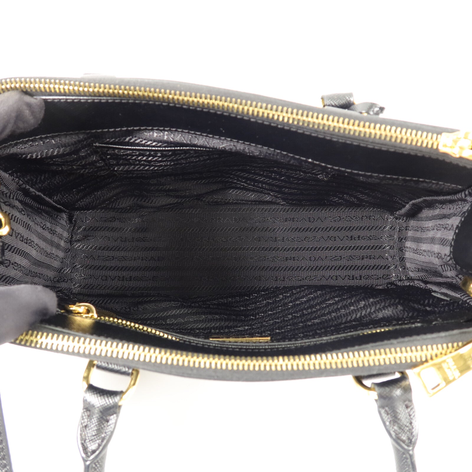 PRADA 牛皮皮革Killer Bag Medium手挽肩背兩用袋