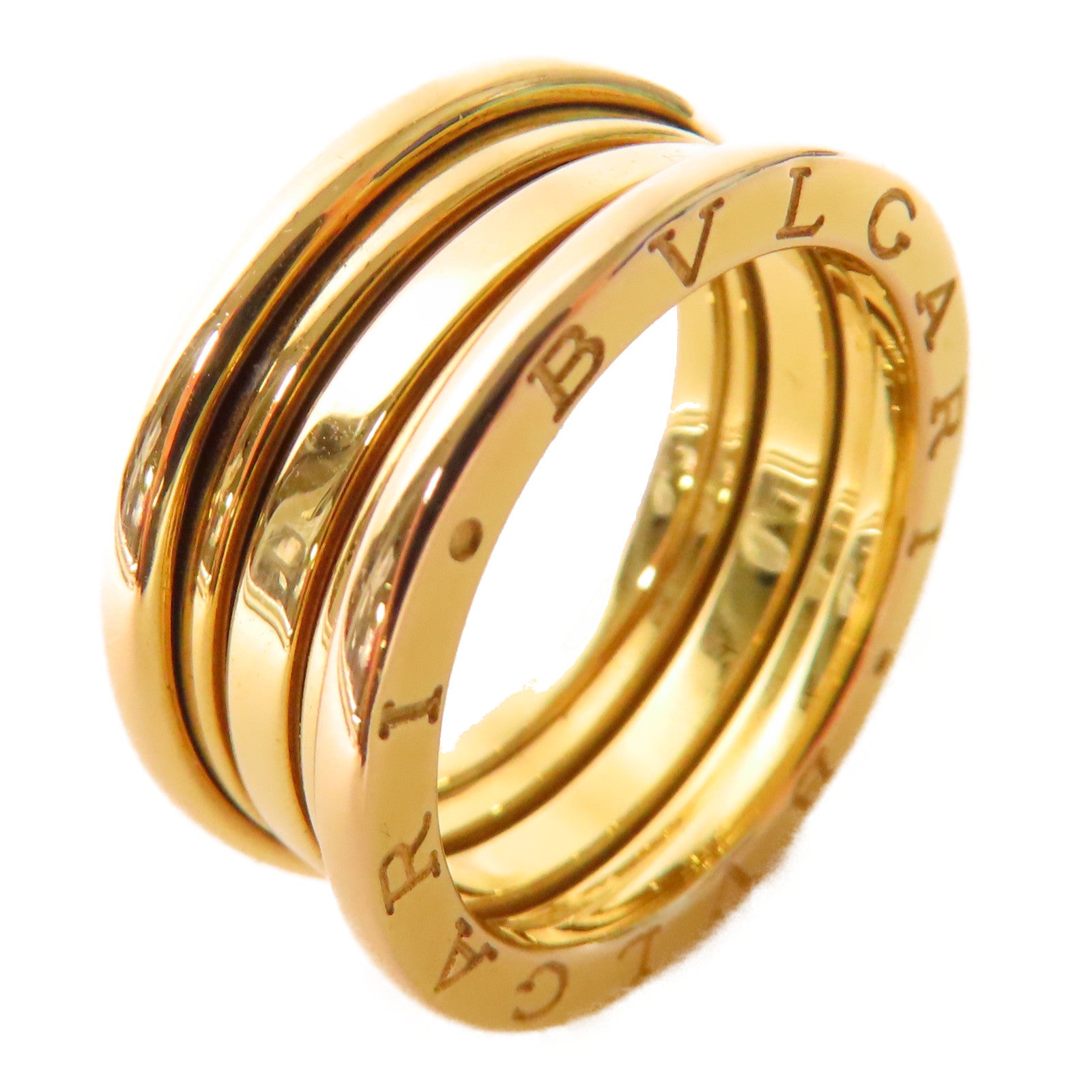 BVLGARI 18K黃金B-zero1戒指US#/BVLGARI#56