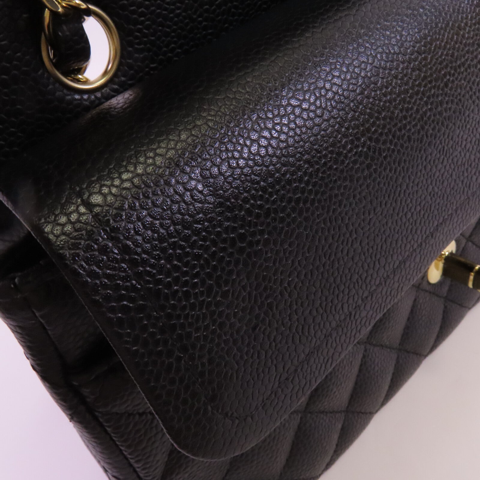 CHANEL 牛皮皮革Classic 25金扣鏈帶肩背袋