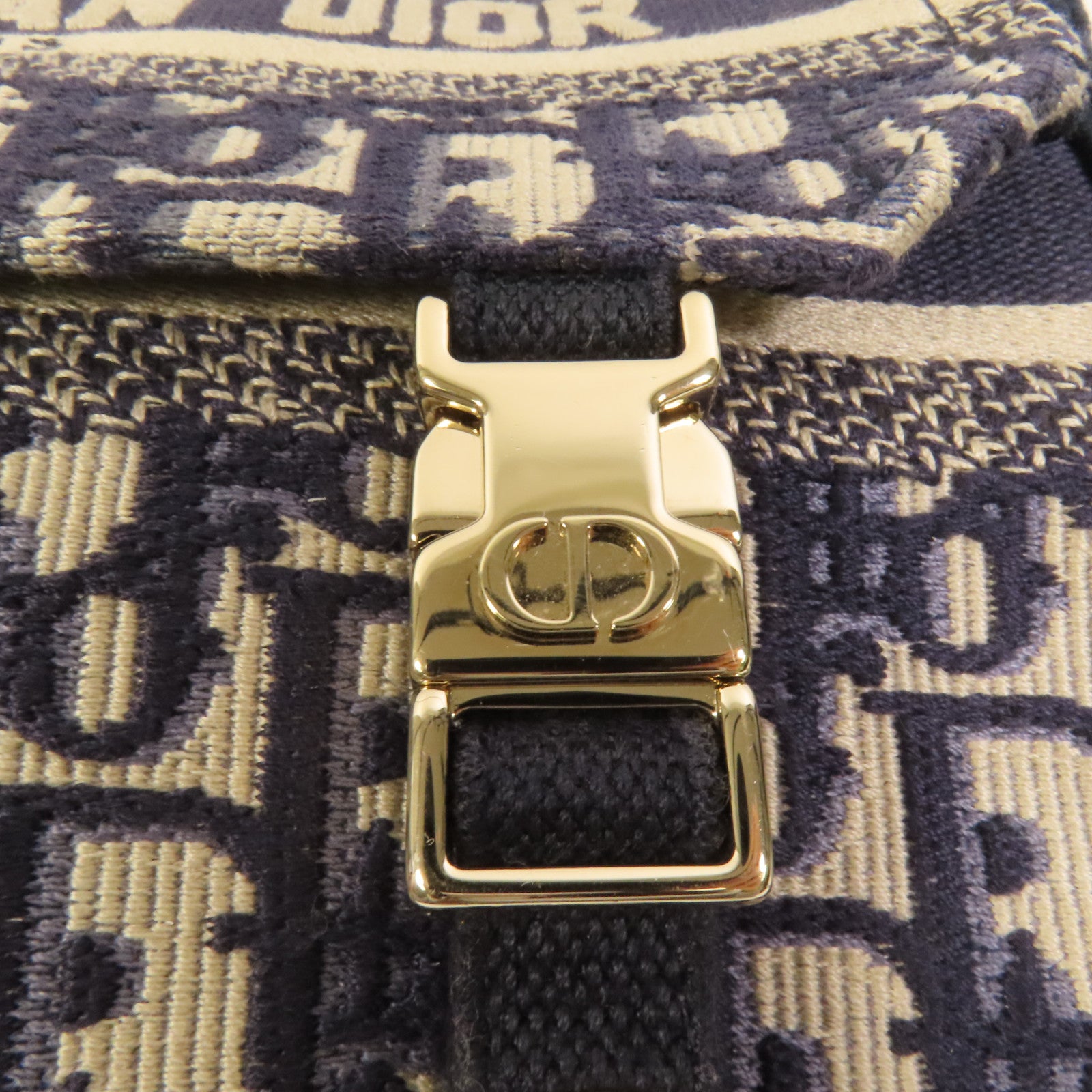 Dior 帆布Diorcamp Small金扣肩背袋