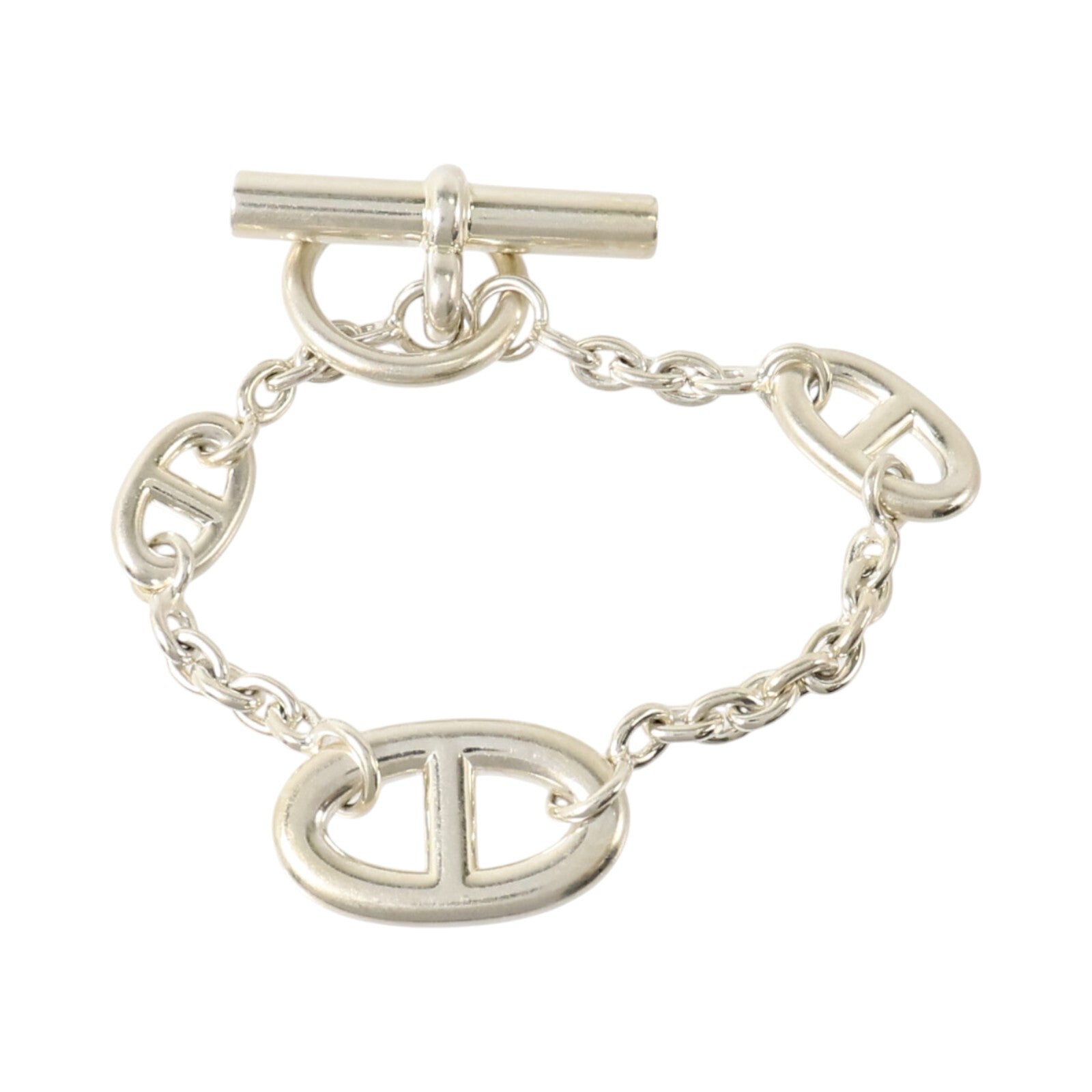 HERMES 925純銀Farandole Bracelet銀扣手鏈