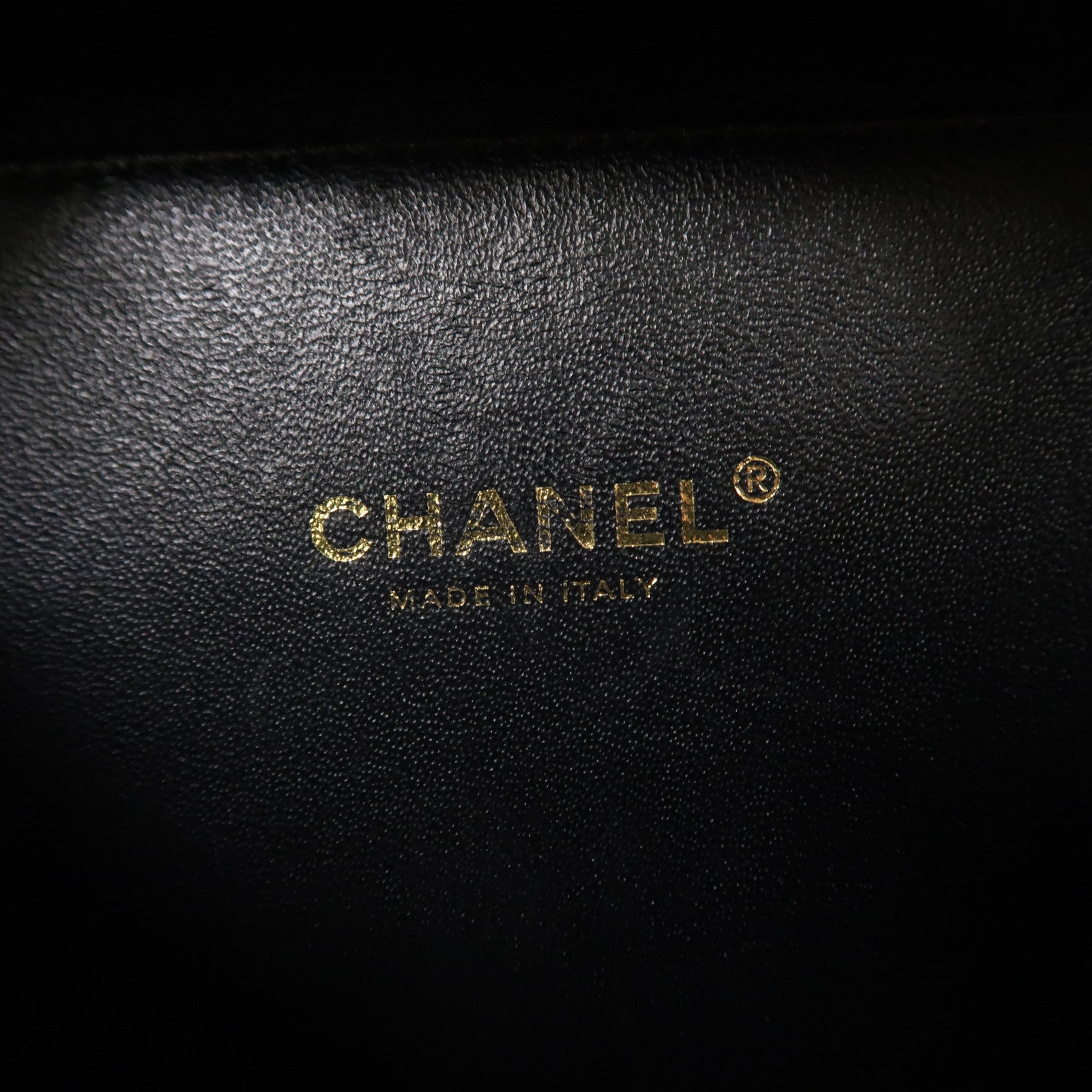 CHANEL 【激減優惠】菱格Caviar皮革Filigree Small Vanity Case金扣手挽肩背兩用袋黑色/藍色