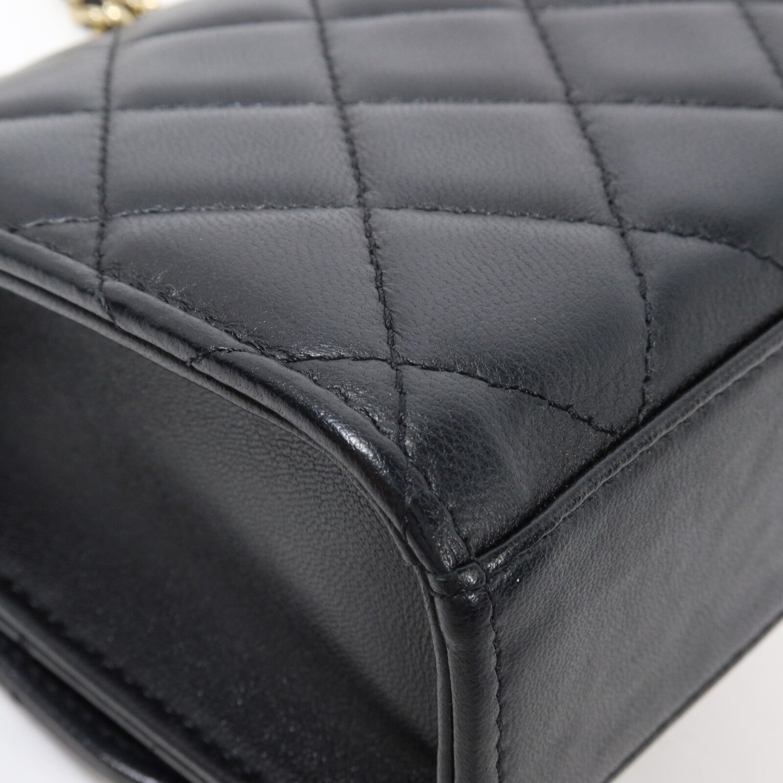 CHANEL 羊皮皮革Trendy CC Mini Bag鏈帶肩背袋