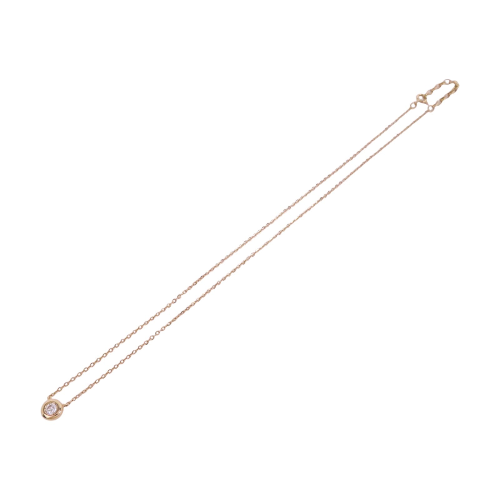 JEWELRY 18K玫瑰金Diamond Necklace鑽石項鏈