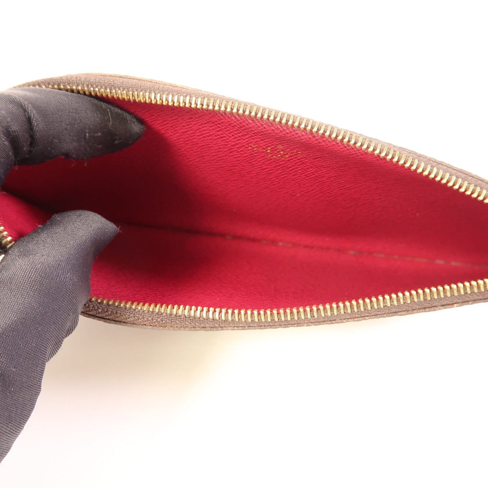 LOUIS VUITTON Monogram Felicie Pochette金扣鏈帶肩背袋