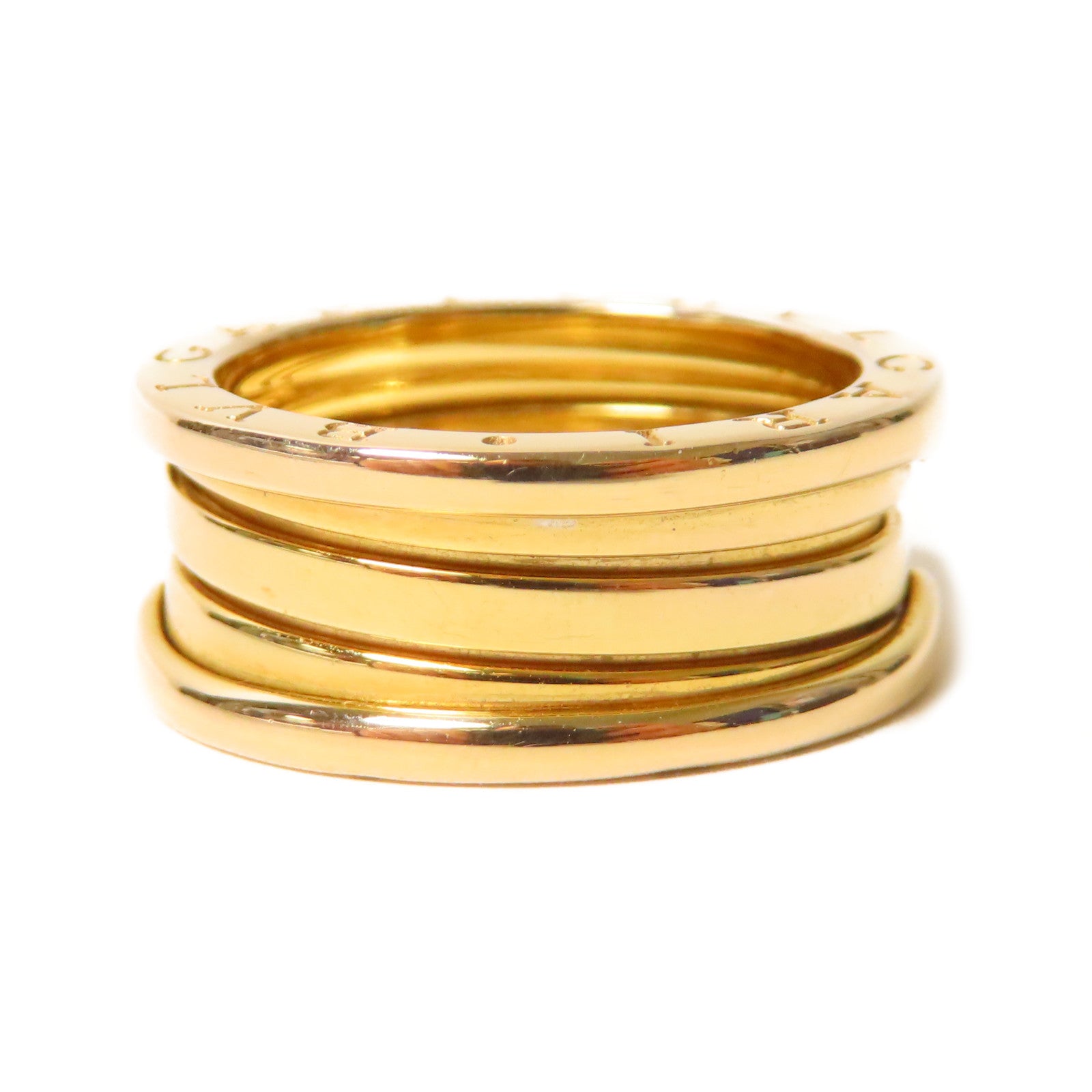 BVLGARI 18K黃金B-zero1戒指US#/BVLGARI#56