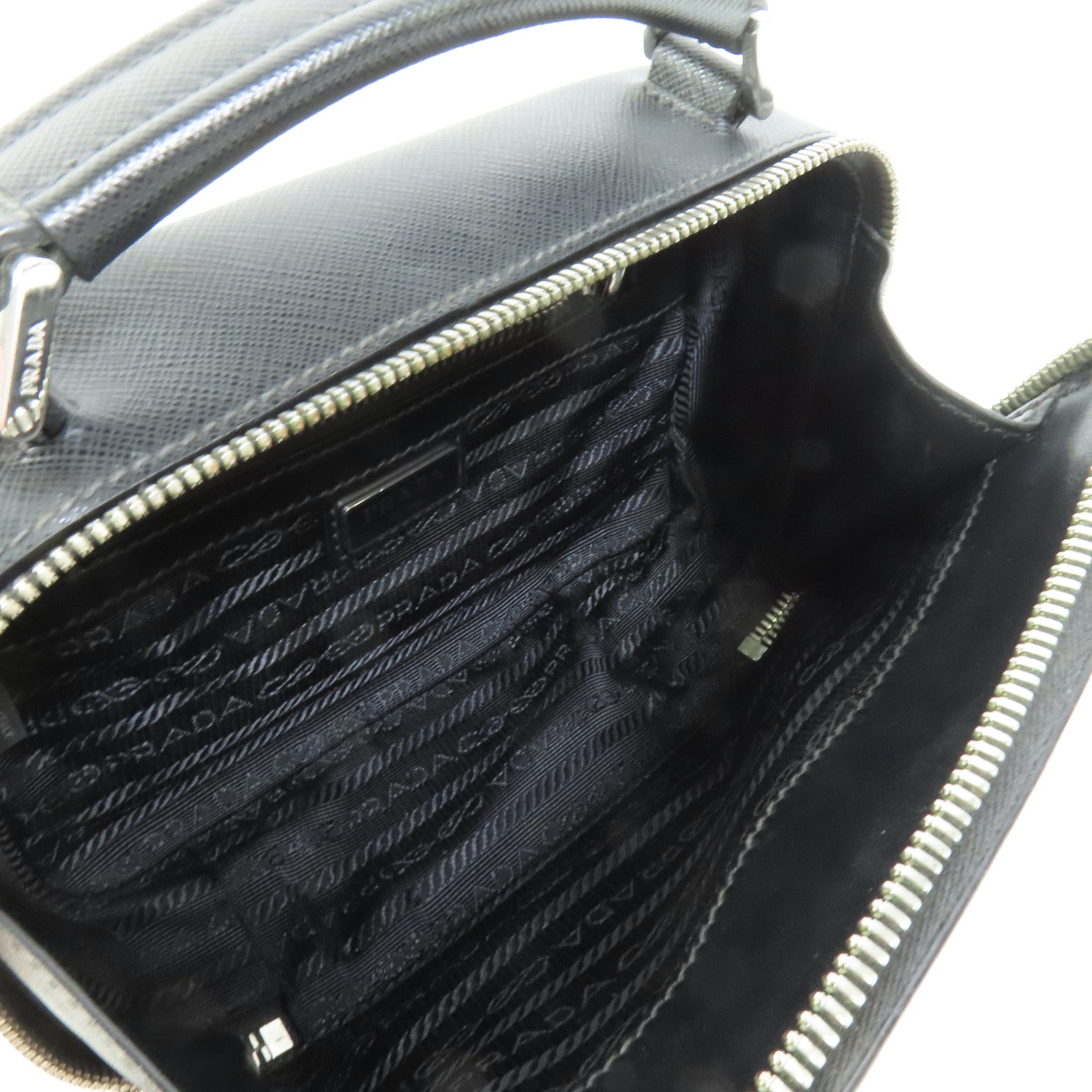 PRADA Saffiano皮革2way Shoulder Bag手挽肩背兩用袋