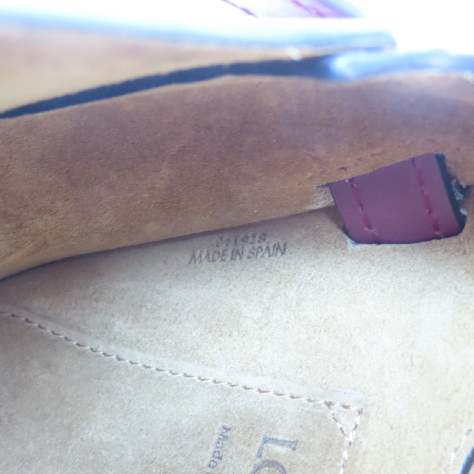 LOEWE 牛皮皮革Gate Small Bag金扣肩背袋紅色