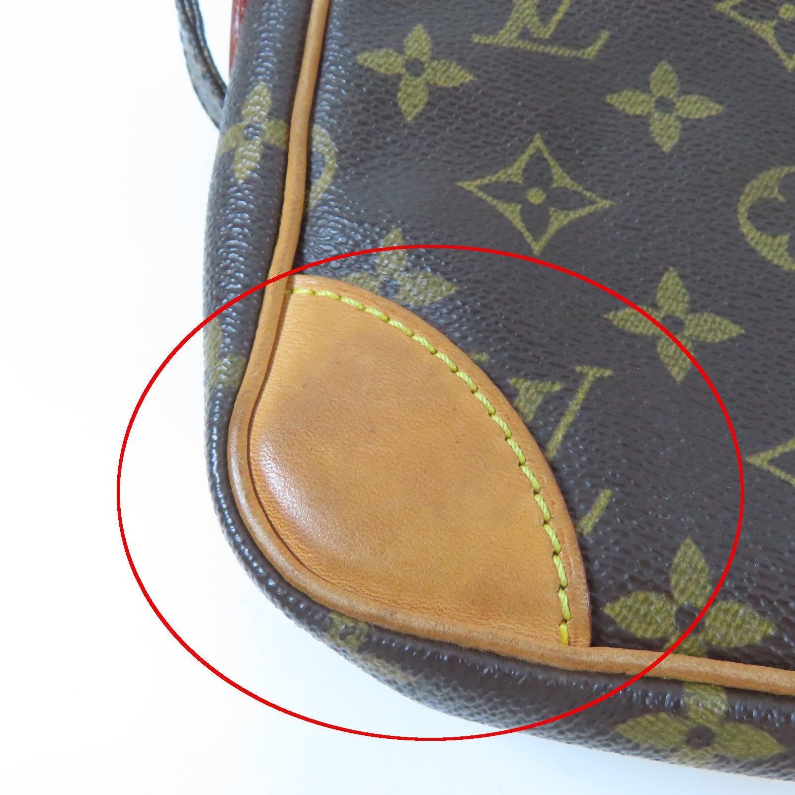 LOUIS VUITTON 【激減優惠】Monogram Danube金扣肩背袋啡色
