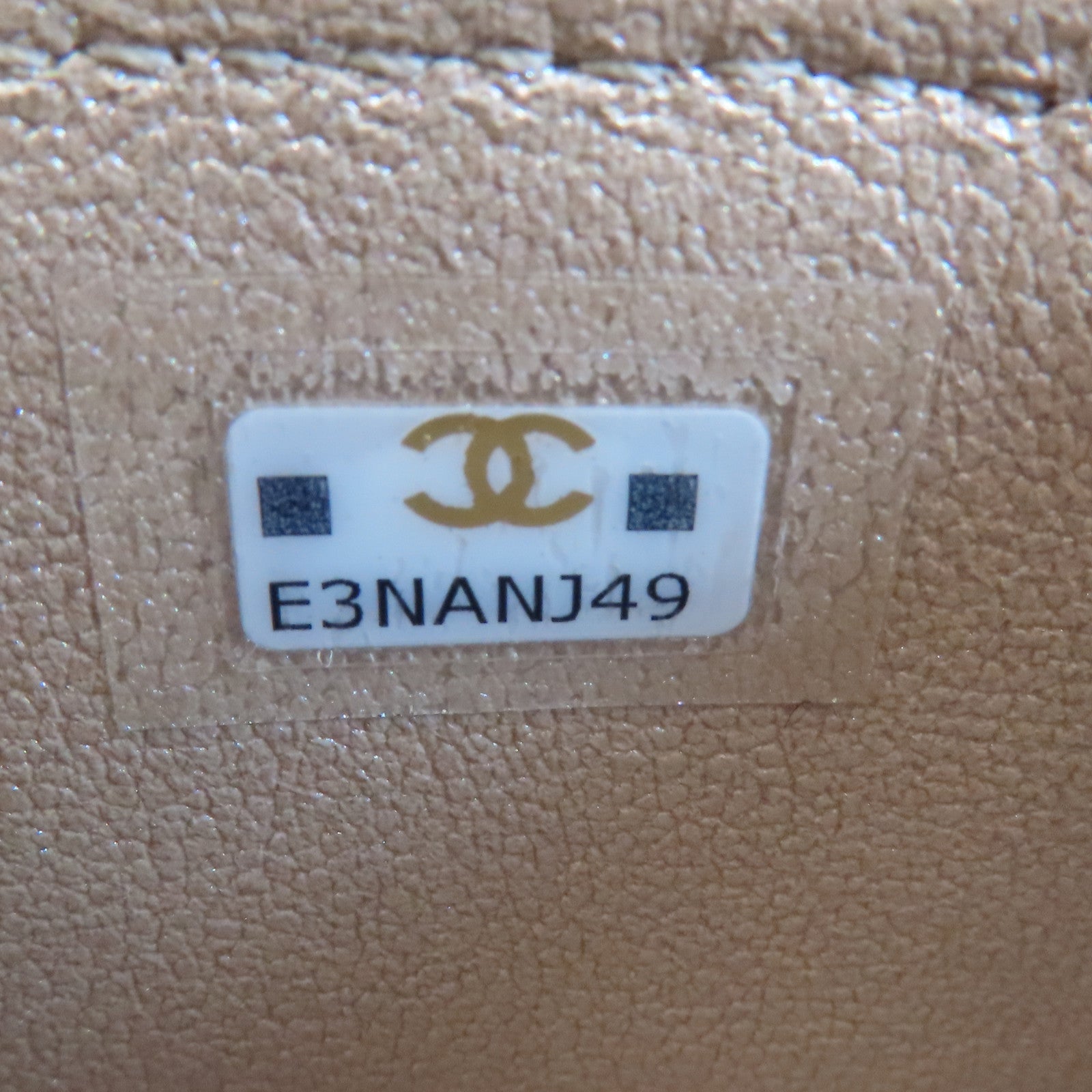 CHANEL 羊皮皮革Vanity Case金扣鏈帶肩背袋