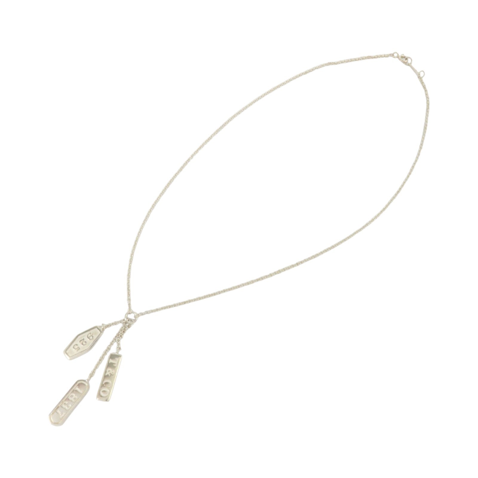 TIFFANY＆CO 925純銀1837 Necklace項鏈