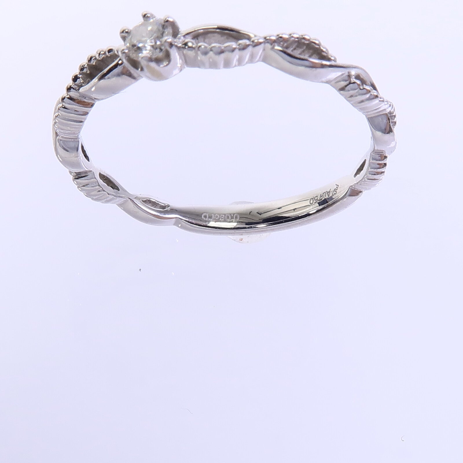 JEWELRY 18K白金Diamond Ring鑽石戒指