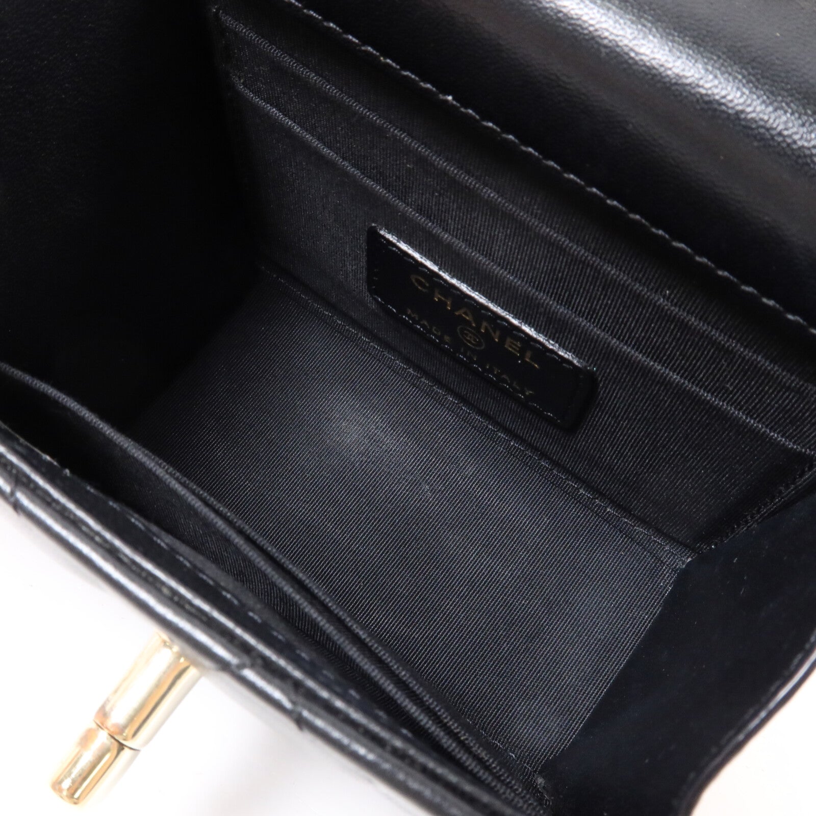 CHANEL 羊皮皮革Trendy CC Mini Bag鏈帶肩背袋