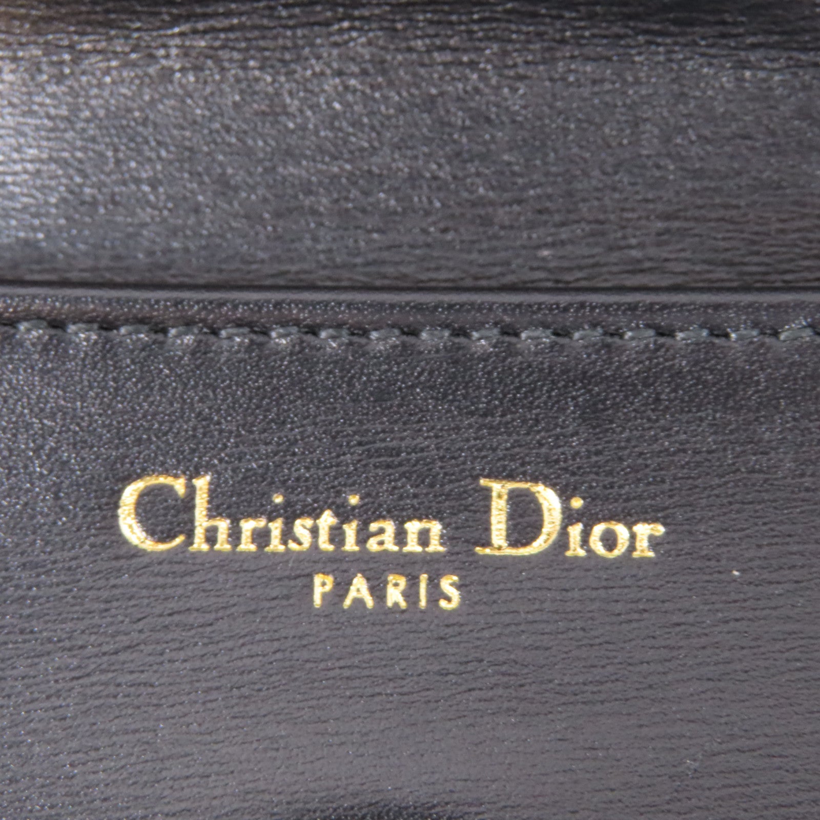 Dior Shanghai Product Double Chain Shoulder 2 Way Shoulder金扣鏈帶手挽肩背兩用袋黑色