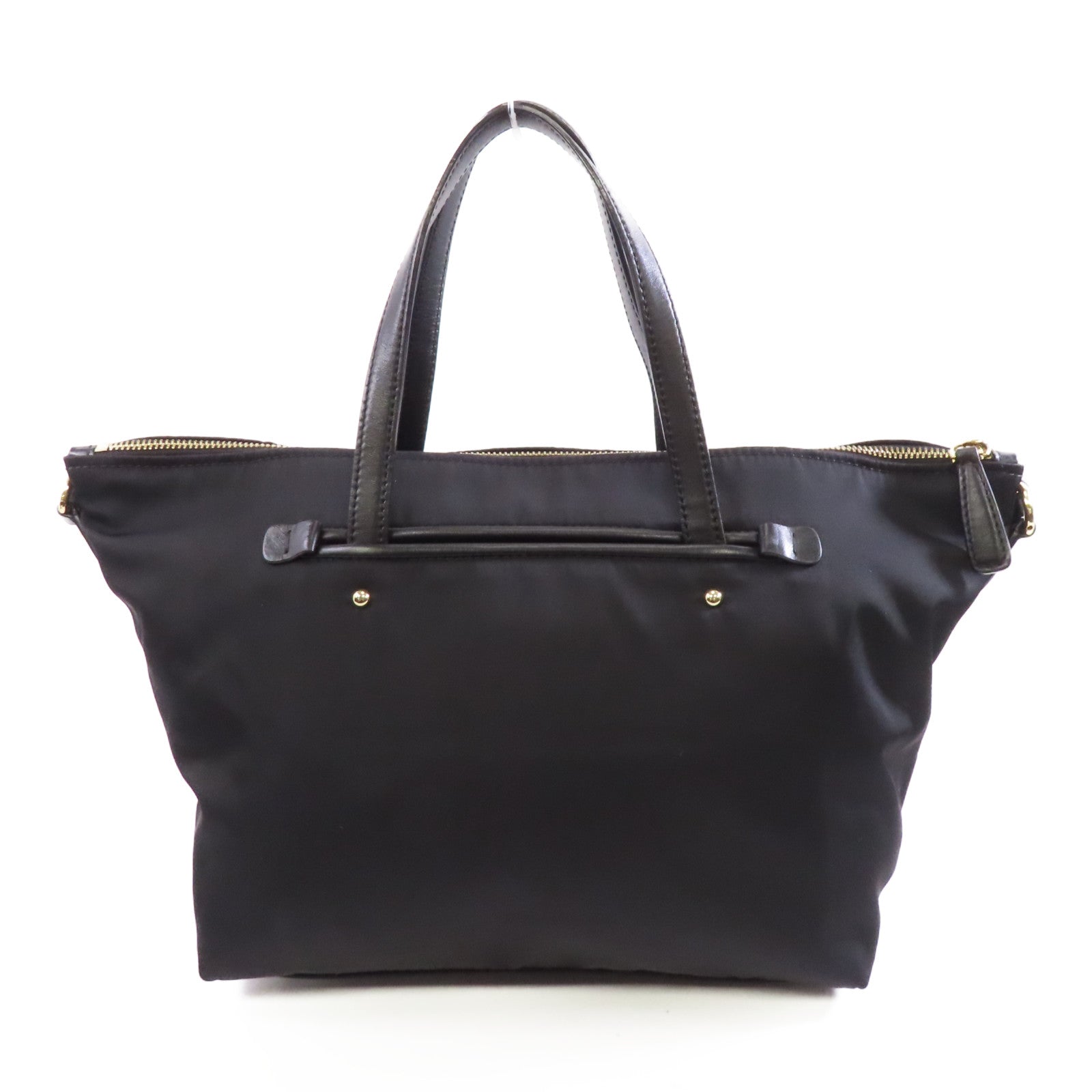 Salvatore Ferragamo 尼龍2way Shoulder Bag金扣手挽肩背兩用袋黑色