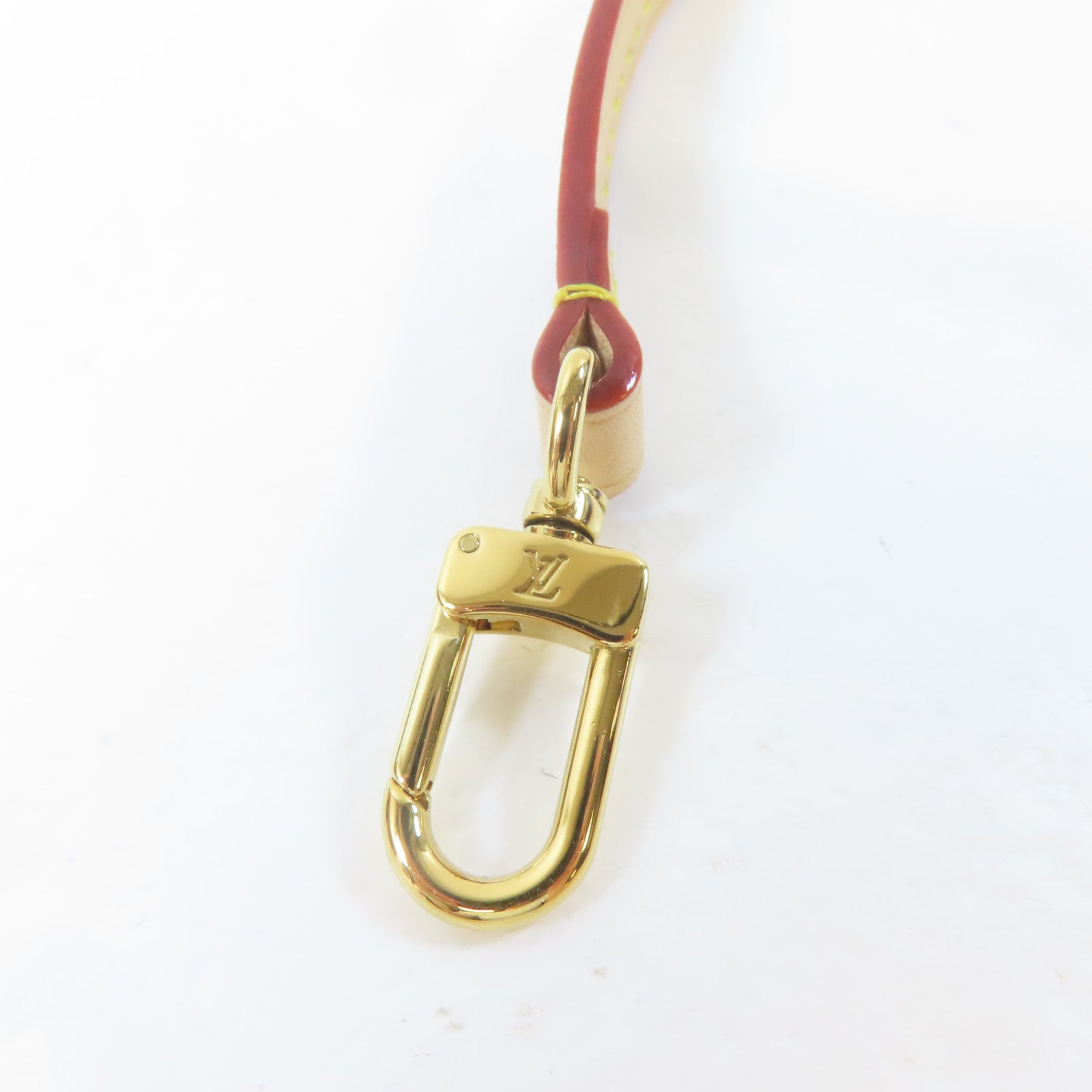 LOUIS VUITTON Monogram Pochette Accessoires金扣手挽袋啡色