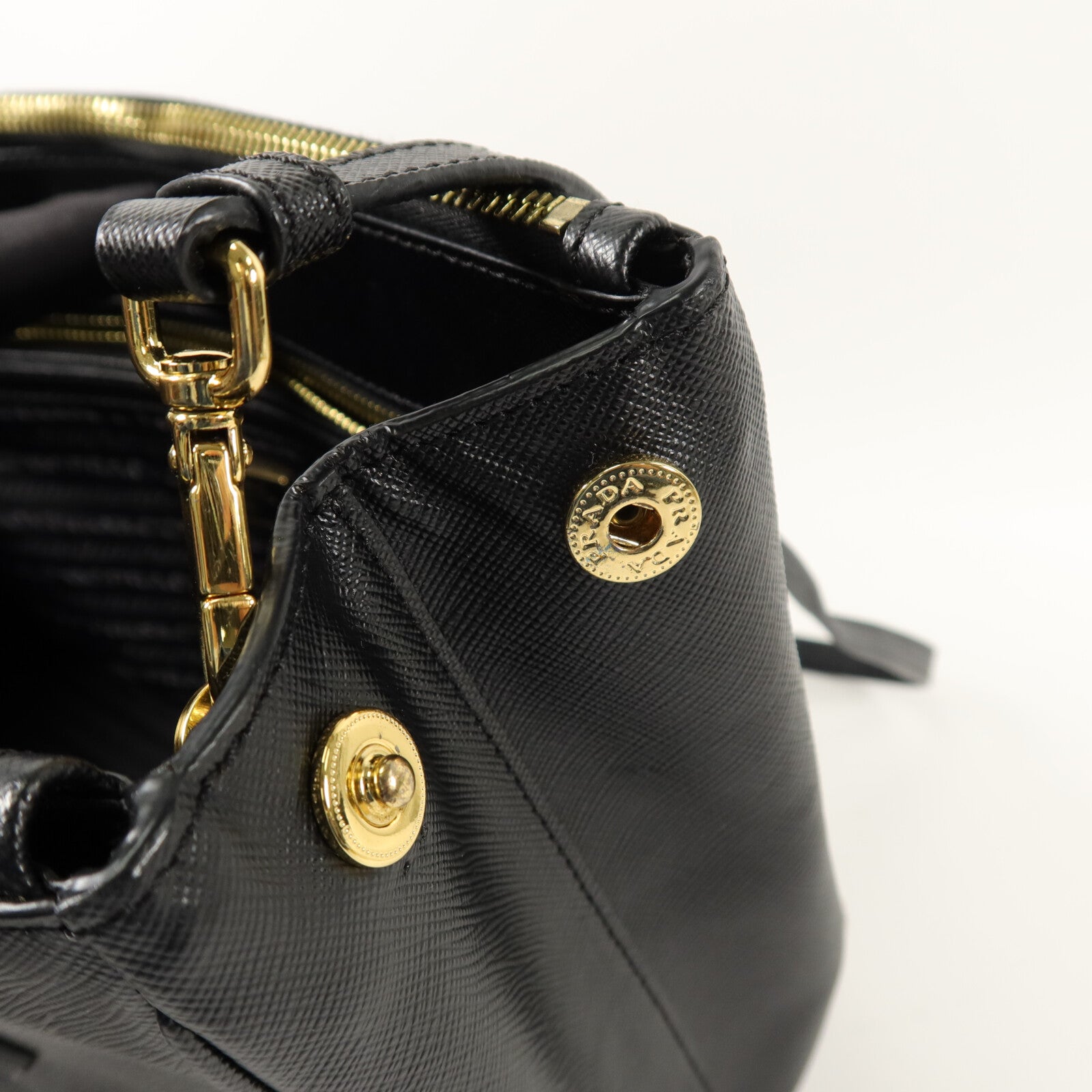 PRADA 牛皮皮革Killer Bag Medium手挽肩背兩用袋