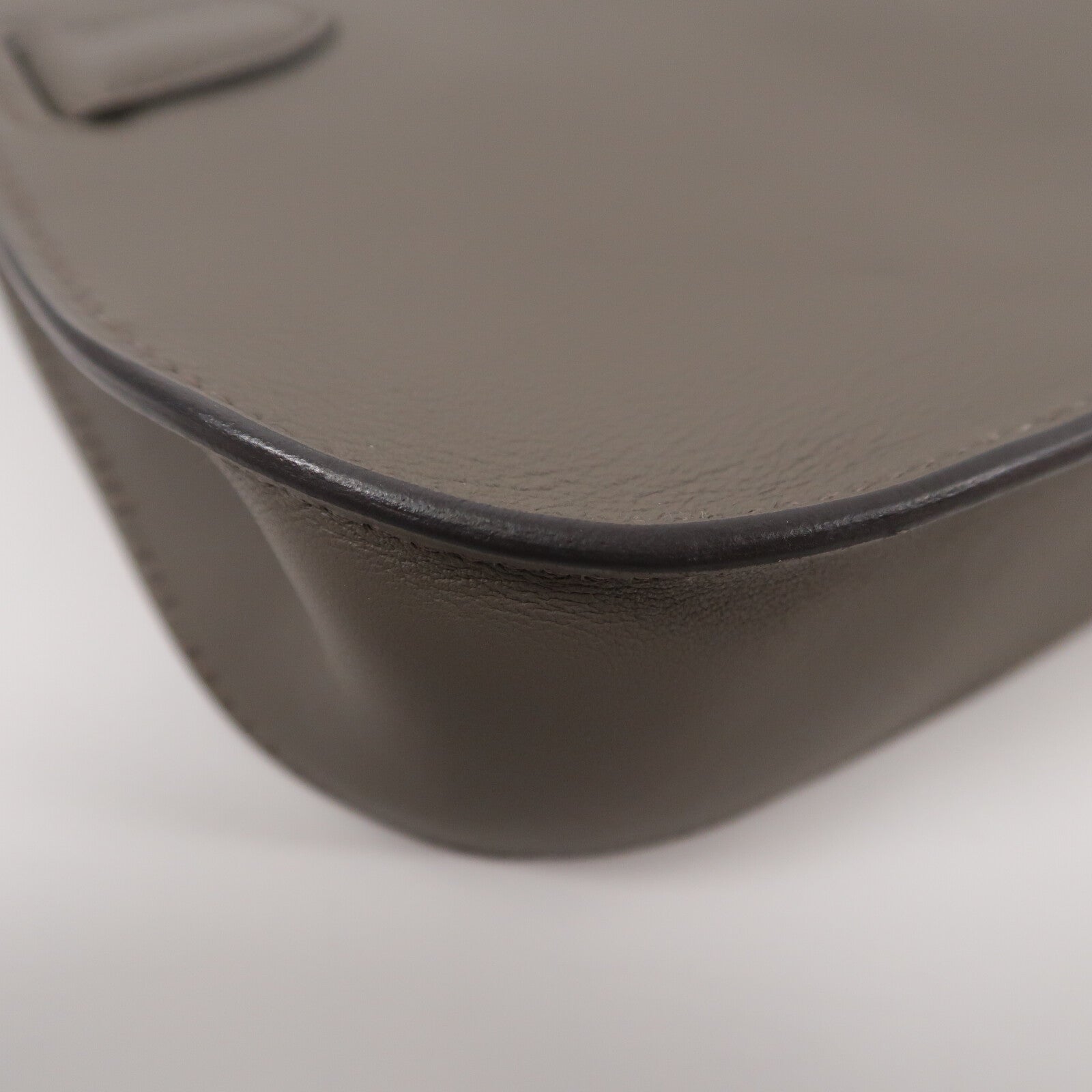 HERMES Swift皮革Mini Jypsiere肩背袋Etain