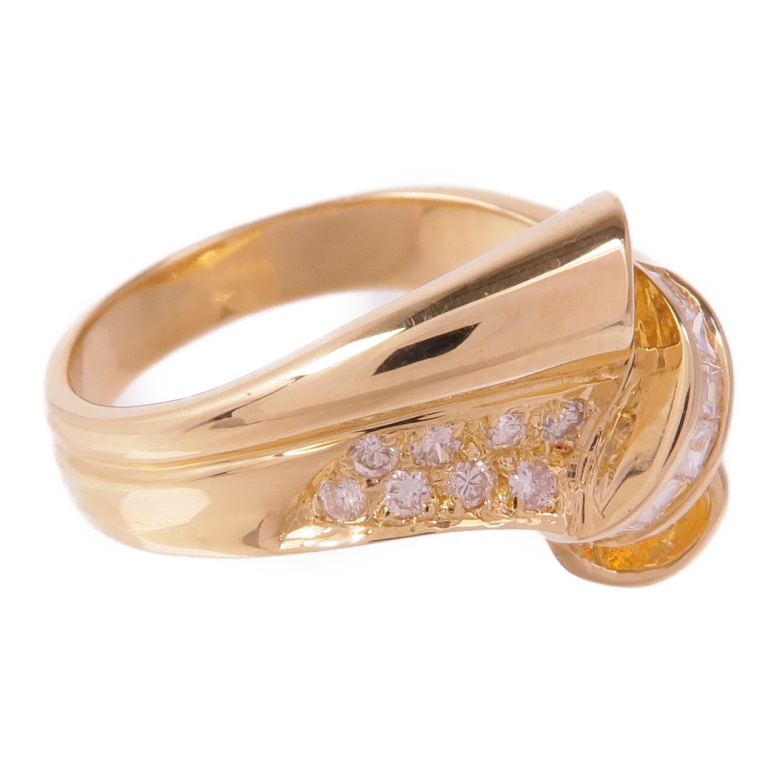 JEWELRY 18K玫瑰金Diamond Ring鑽石戒指US#6.5