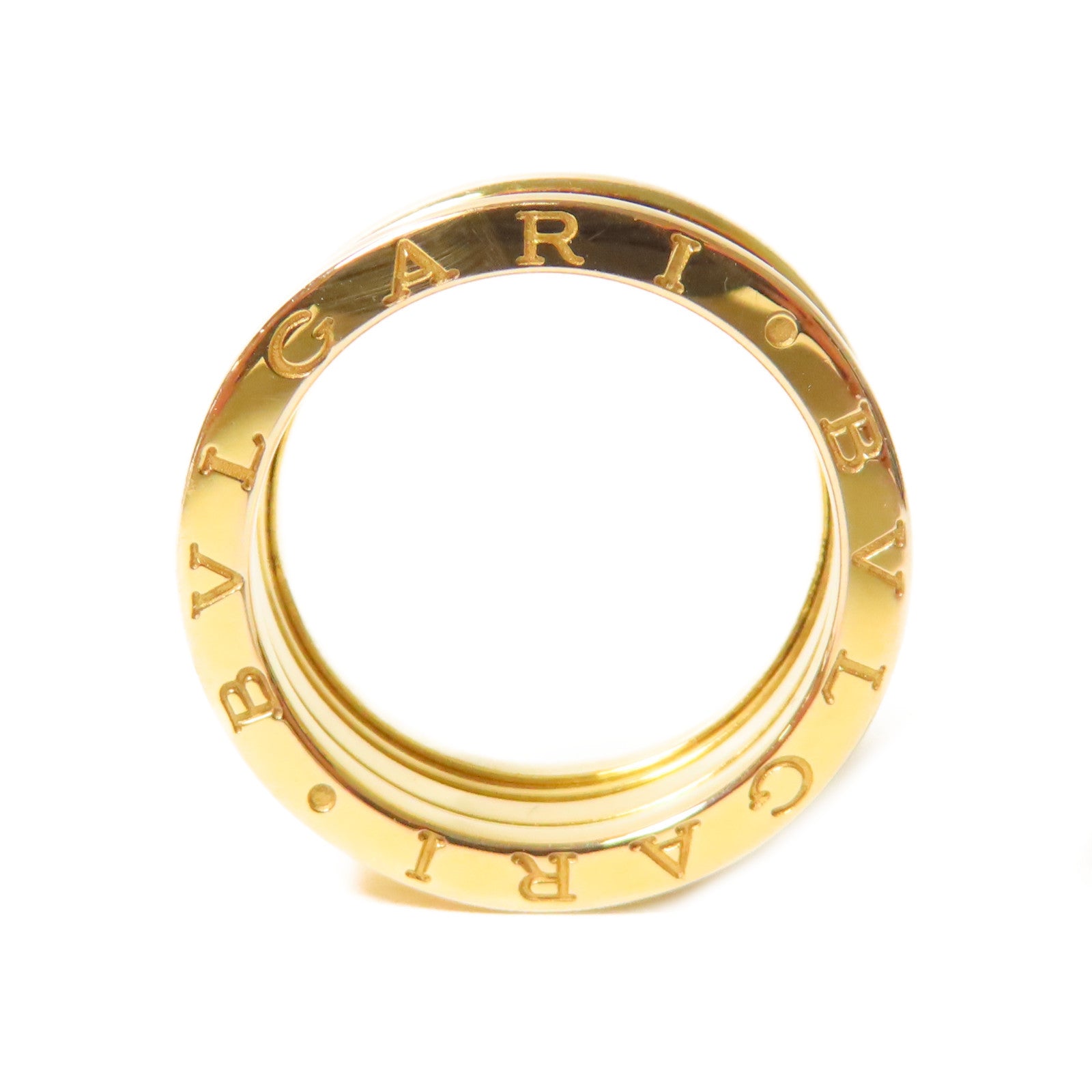 BVLGARI 18K黃金B-zero1戒指US#/BVLGARI#56