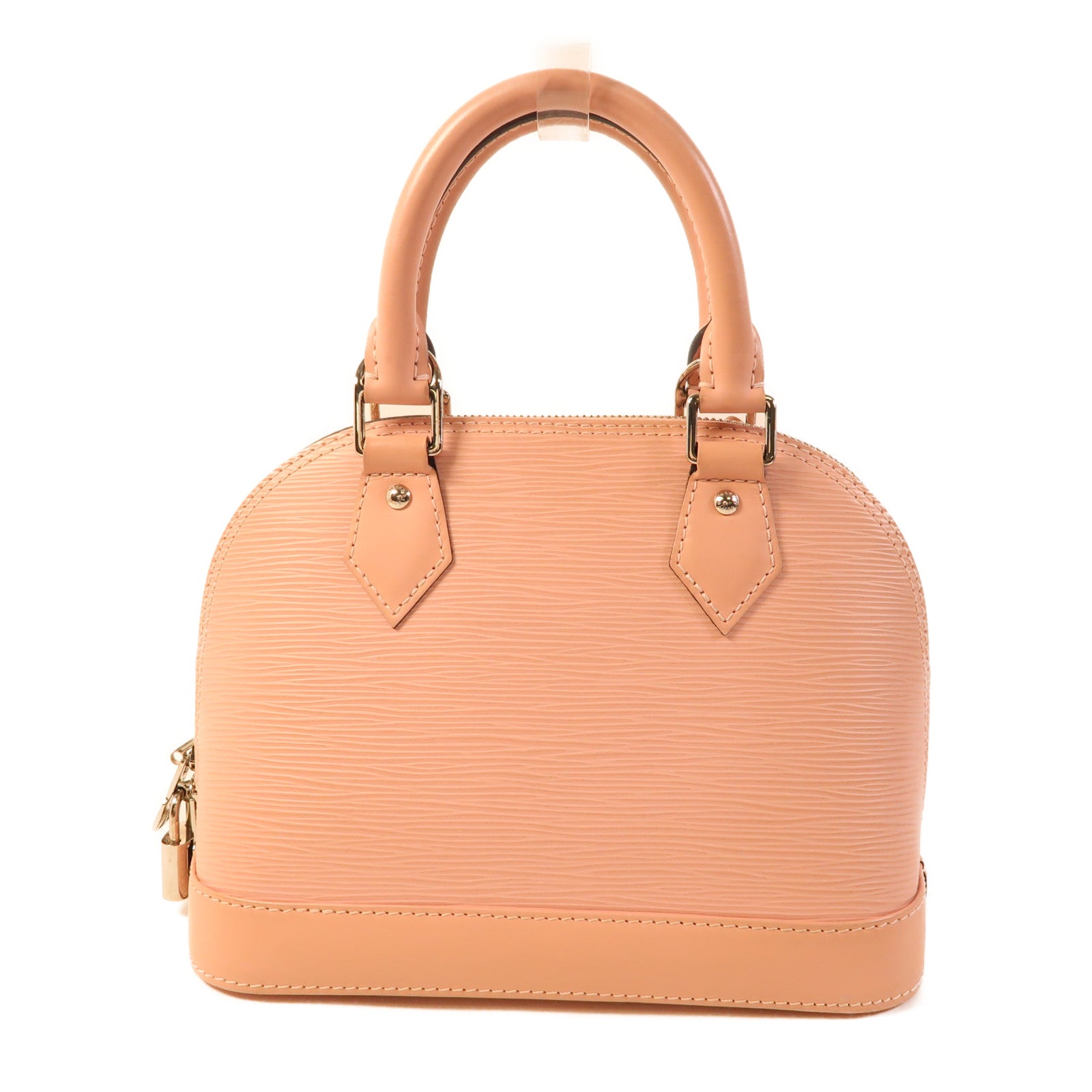 LOUIS VUITTON Epi Alma BB銀扣手挽肩背兩用袋