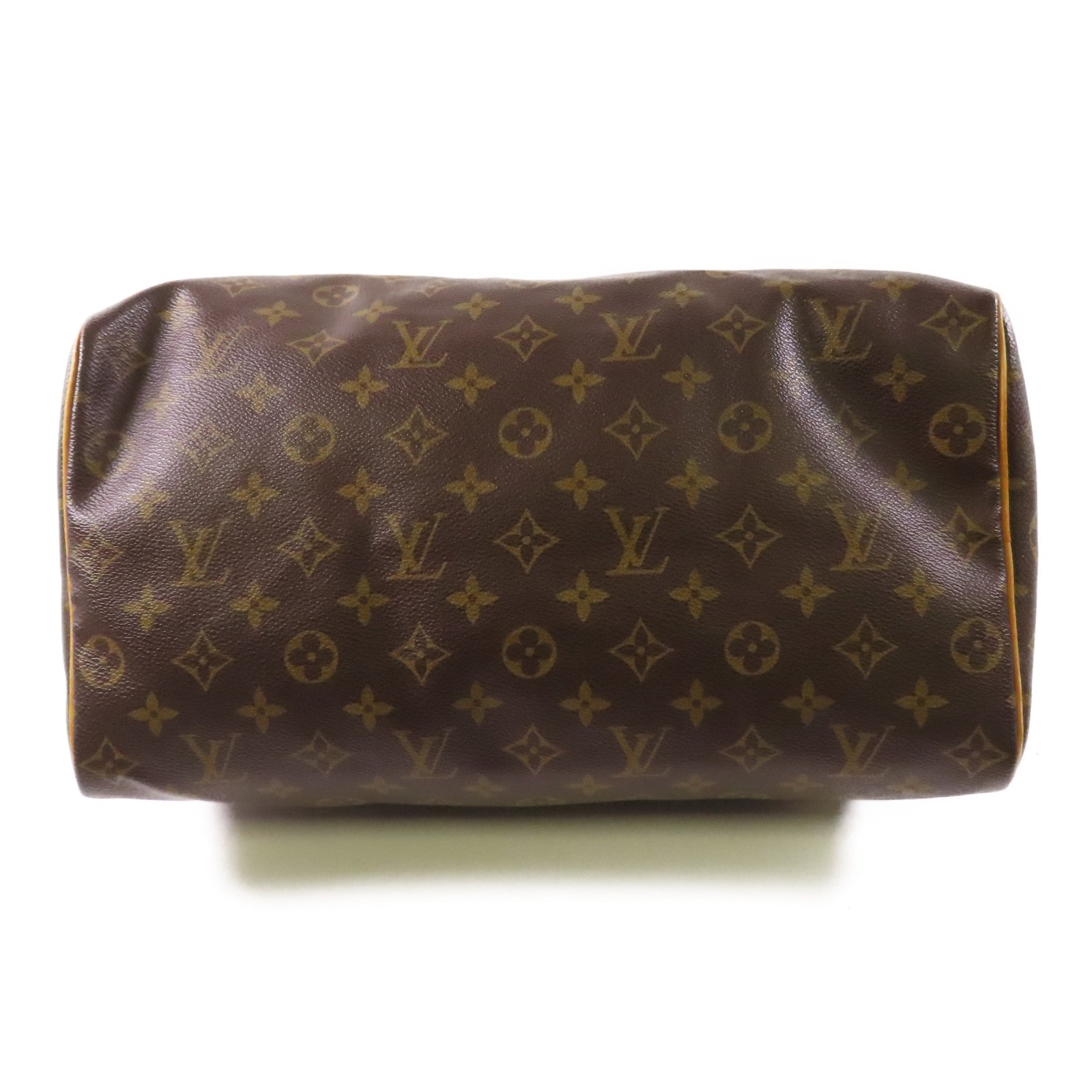 LOUIS VUITTON Monogram Speedy 35金扣手挽袋