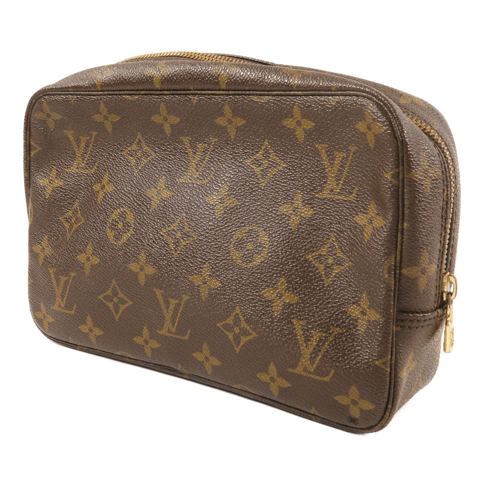 LOUIS VUITTON Monogram Monogram True Toilette 23金扣手拿包