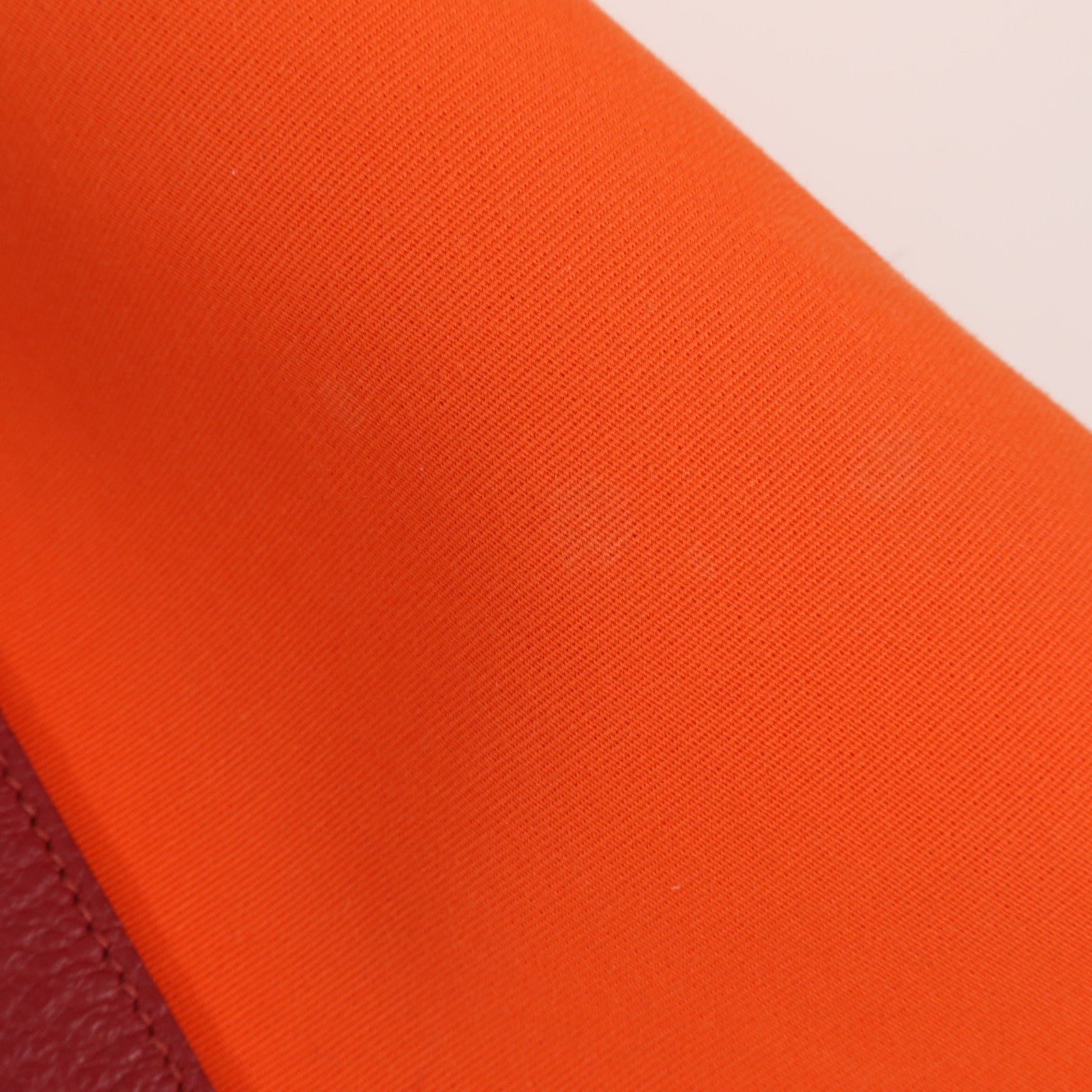 HERMES 帆布Garden Party PM銀扣手挽袋